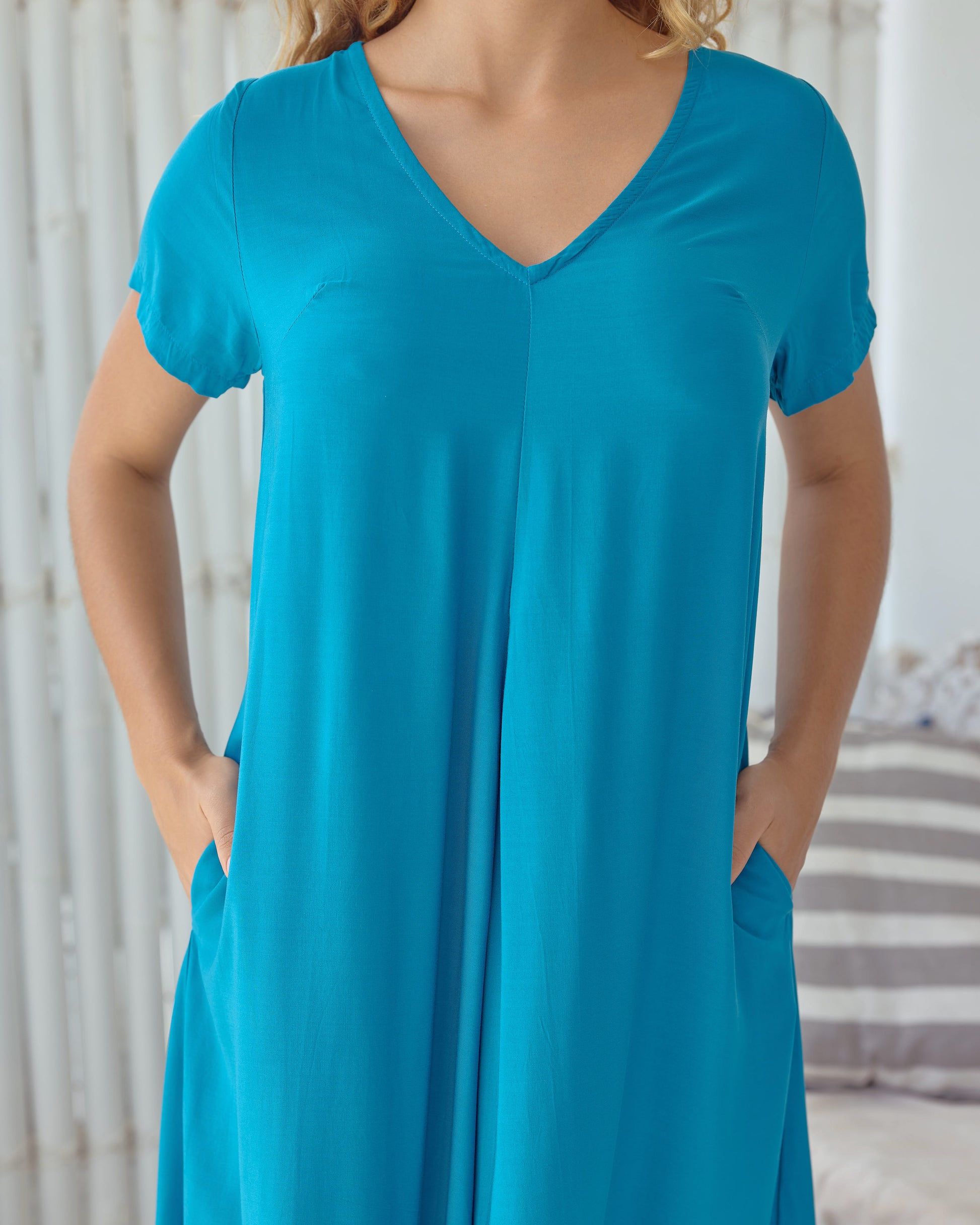 HARLOW JUMPSUIT PEACOCK