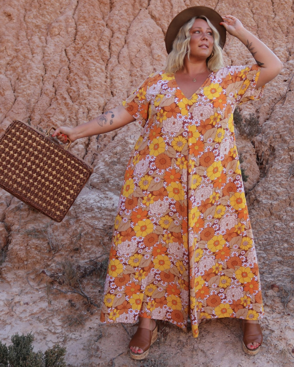 HARLOW JUMPSUIT MARIGOLD