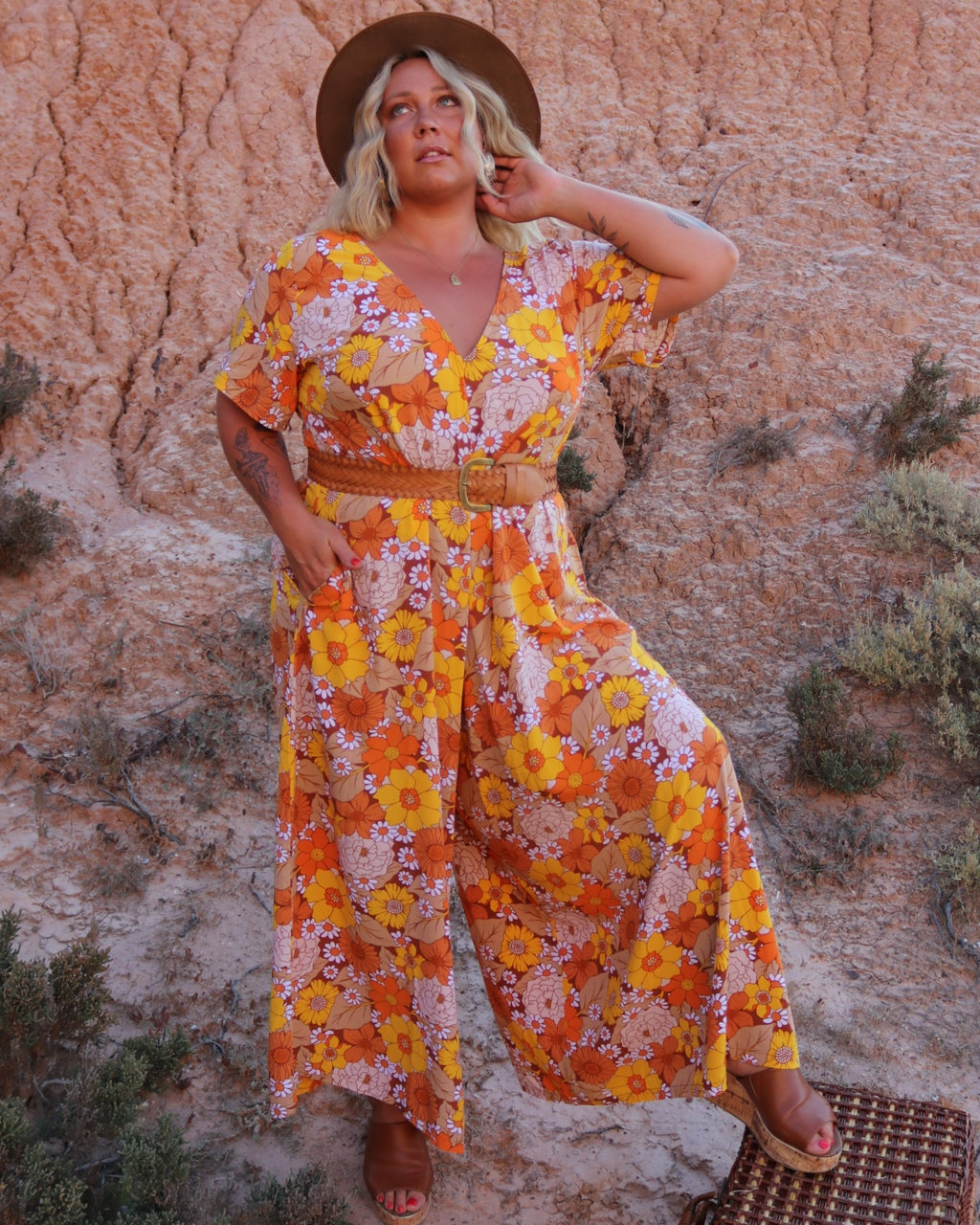 HARLOW JUMPSUIT MARIGOLD