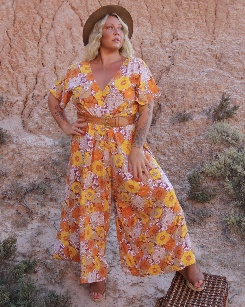 HARLOW JUMPSUIT MARIGOLD
