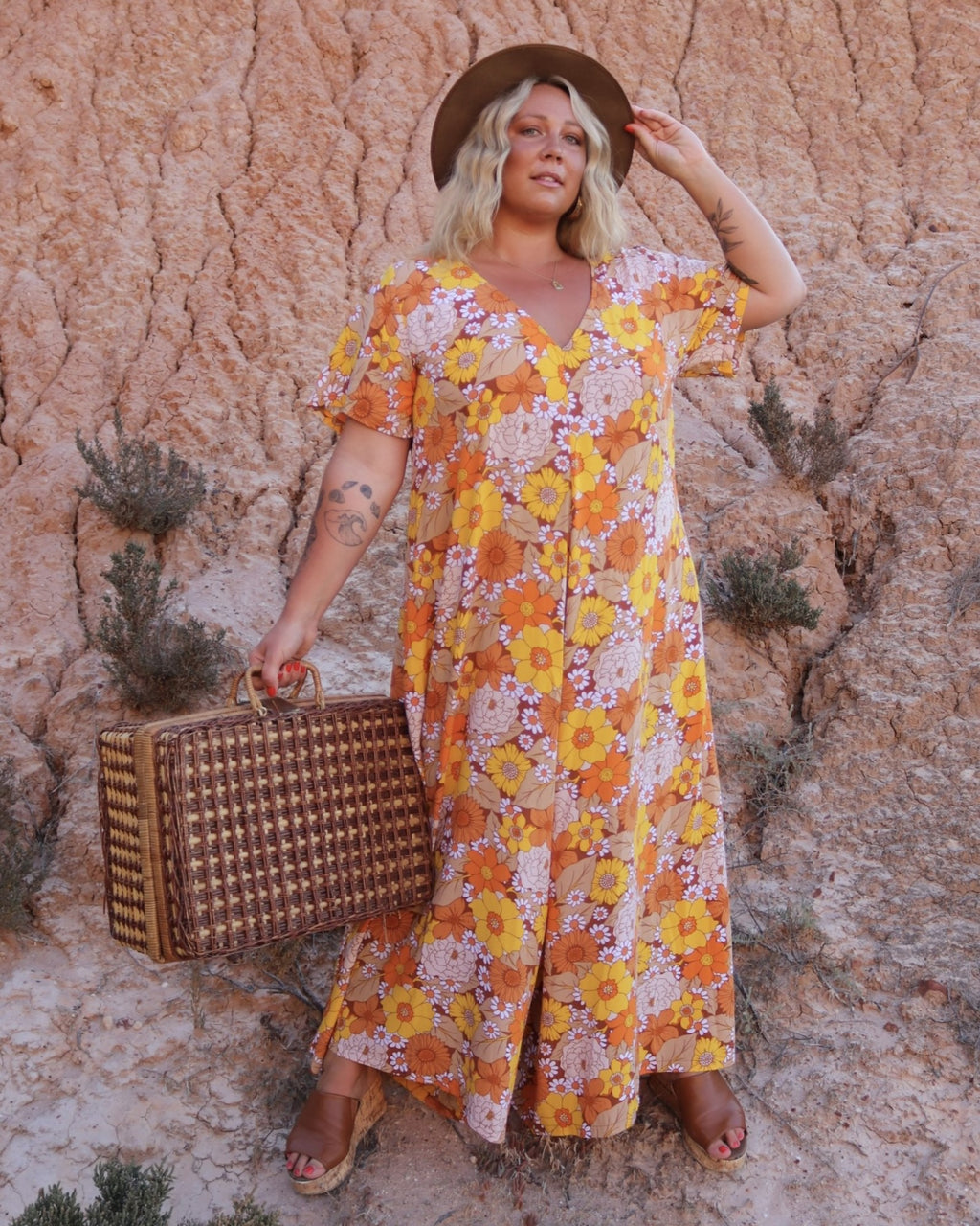 HARLOW JUMPSUIT MARIGOLD