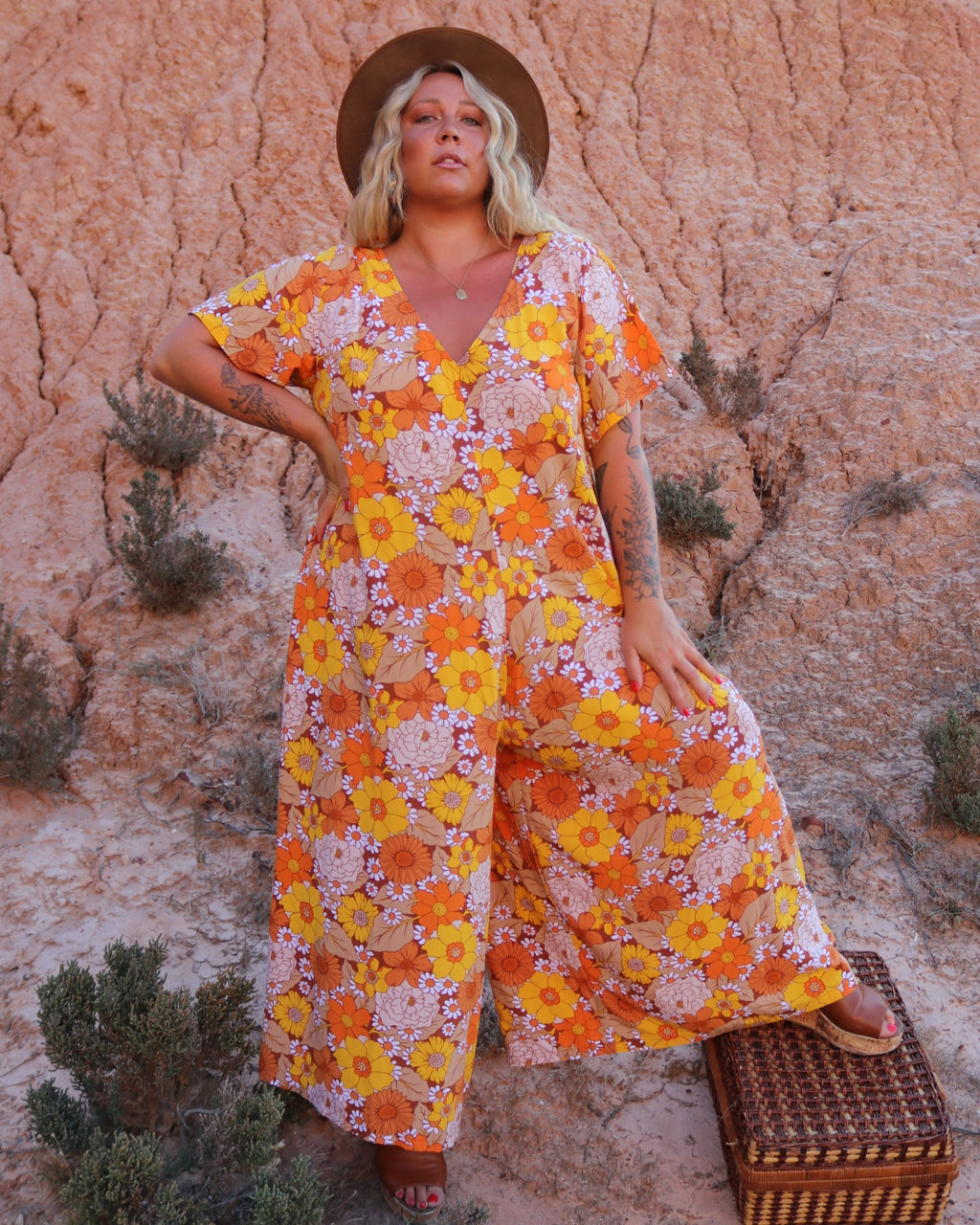 HARLOW JUMPSUIT MARIGOLD