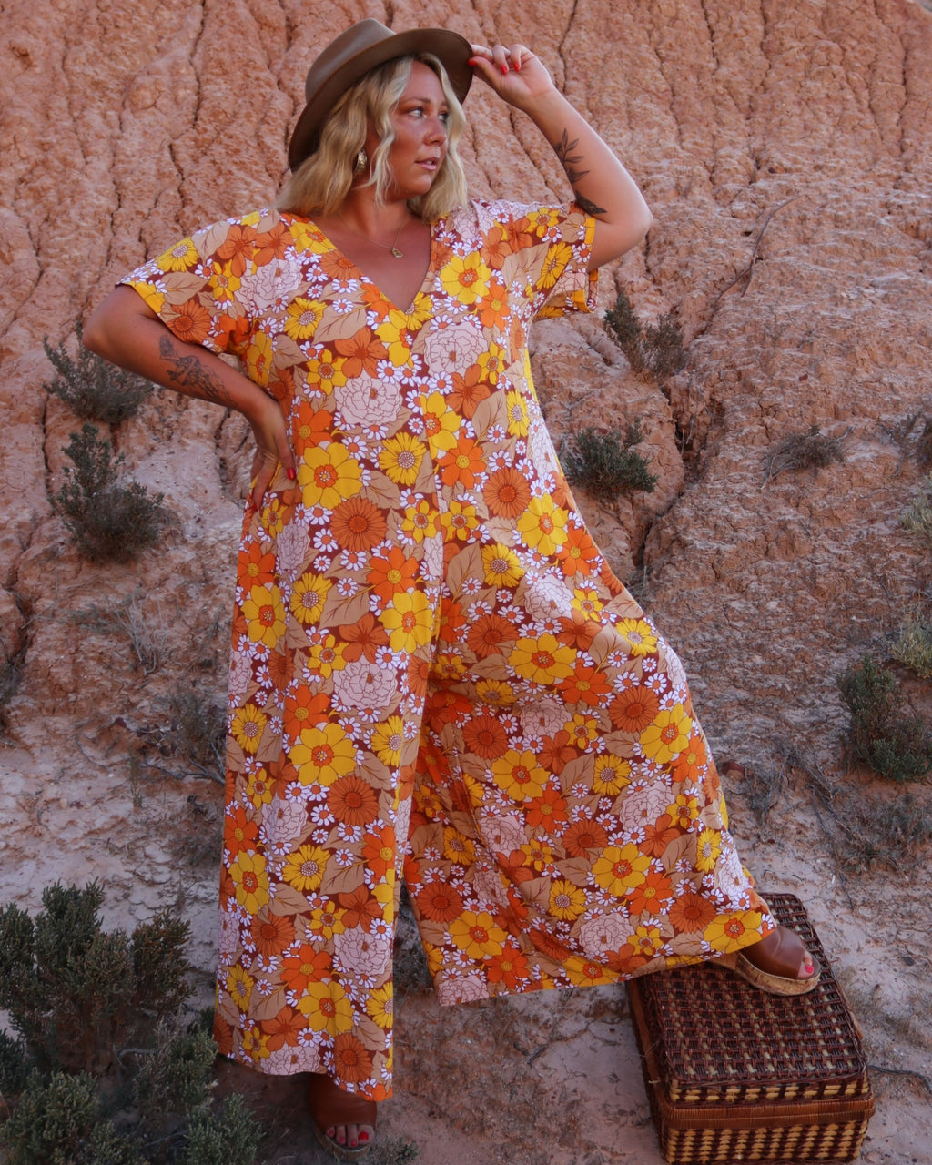 HARLOW JUMPSUIT MARIGOLD