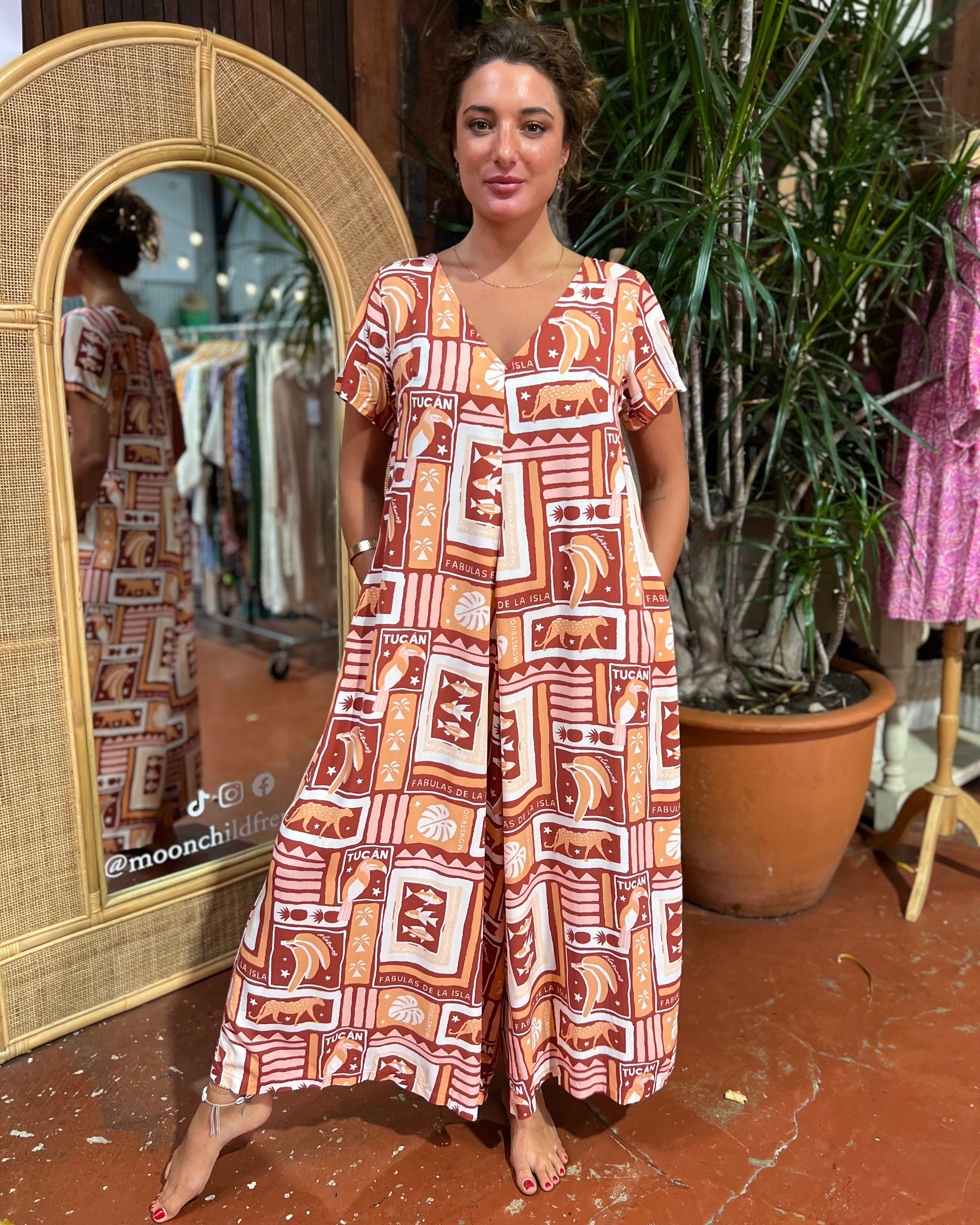 HARLOW JUMPSUIT TUSCAN