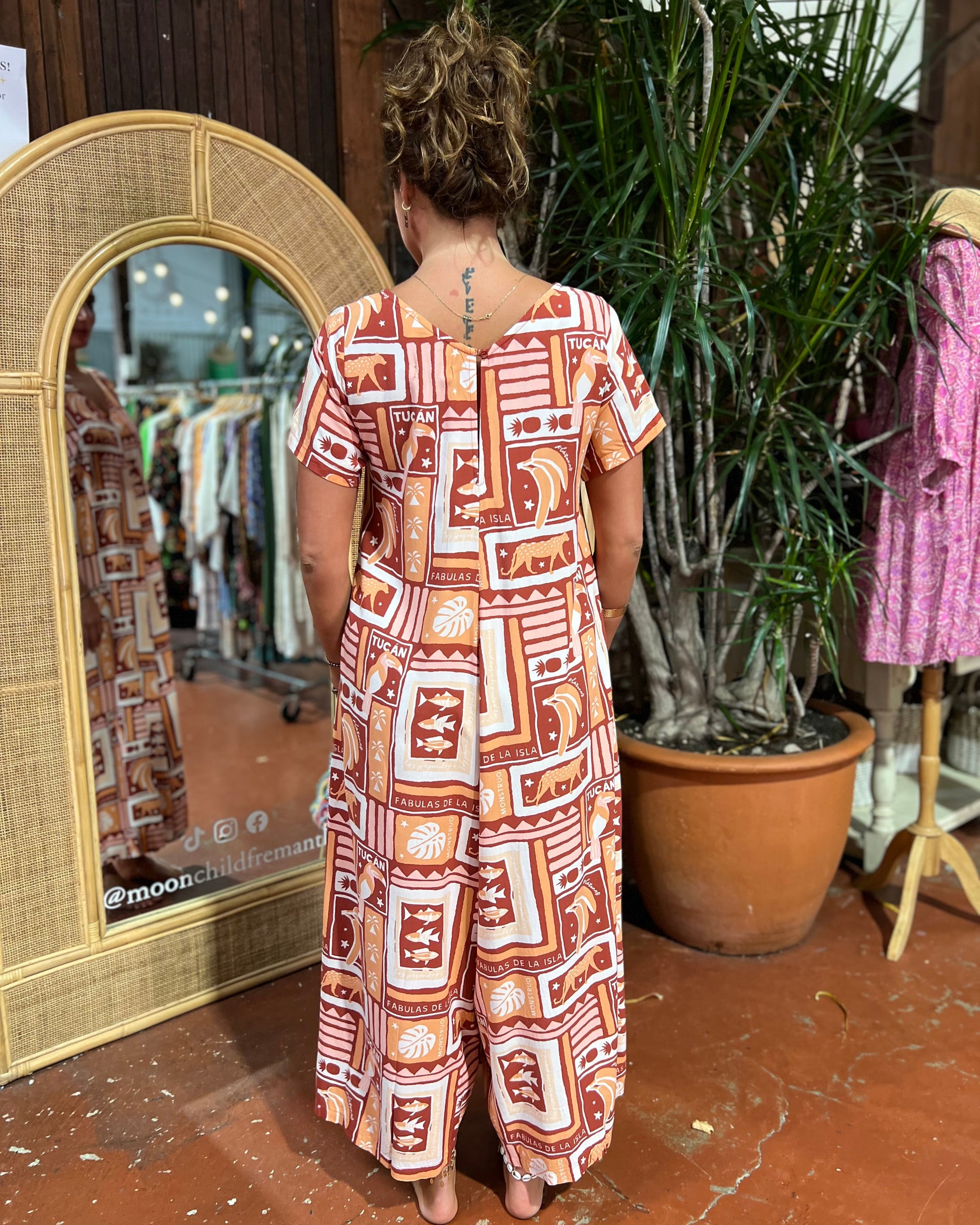 HARLOW JUMPSUIT TUSCAN