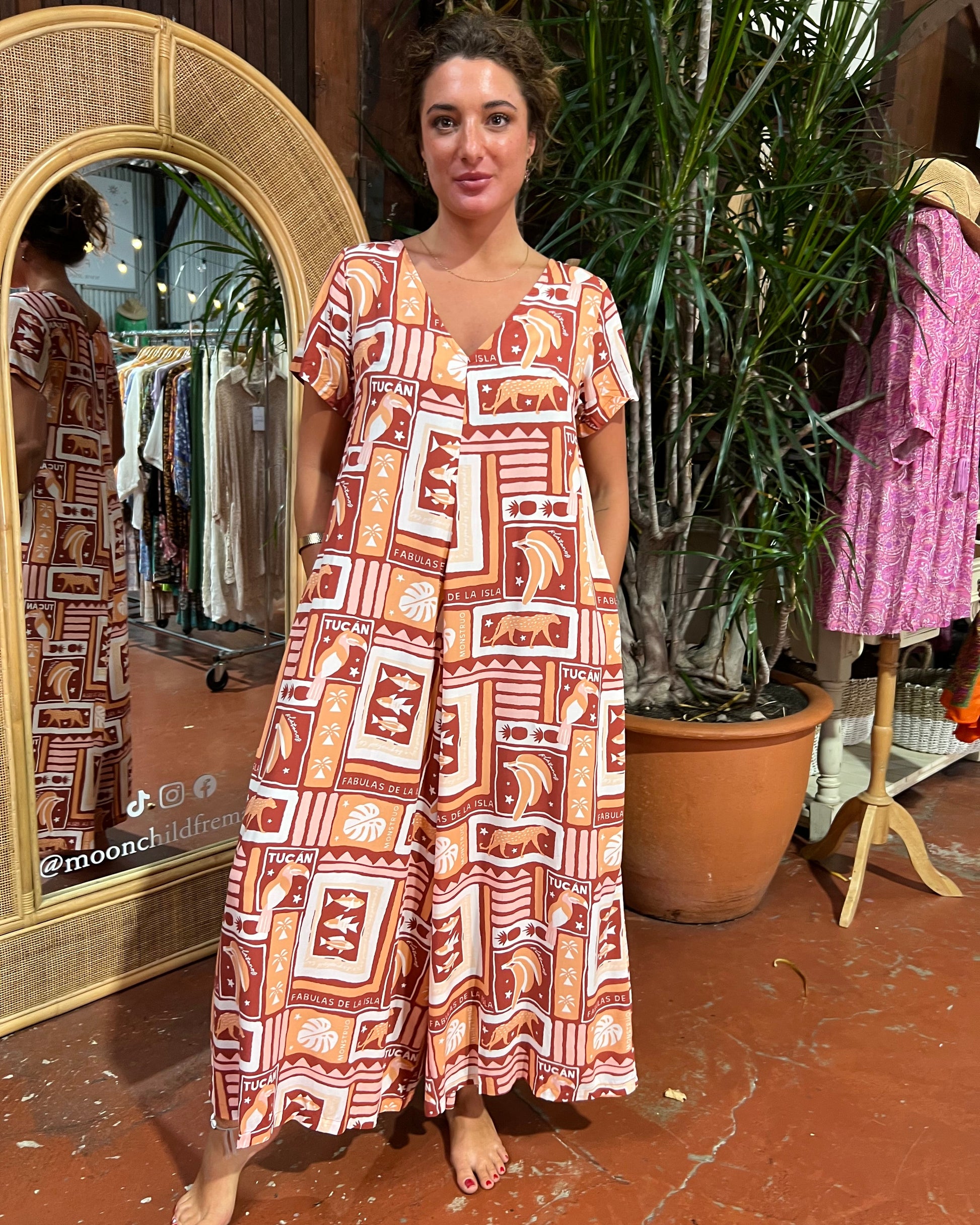 HARLOW JUMPSUIT TUSCAN