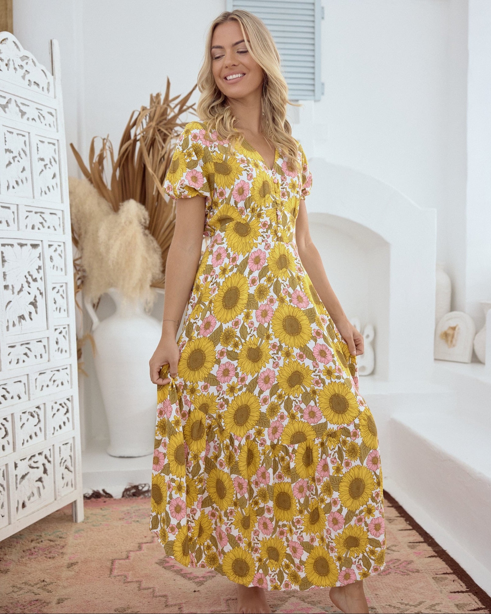 VERA MAXI DRESS SOLI