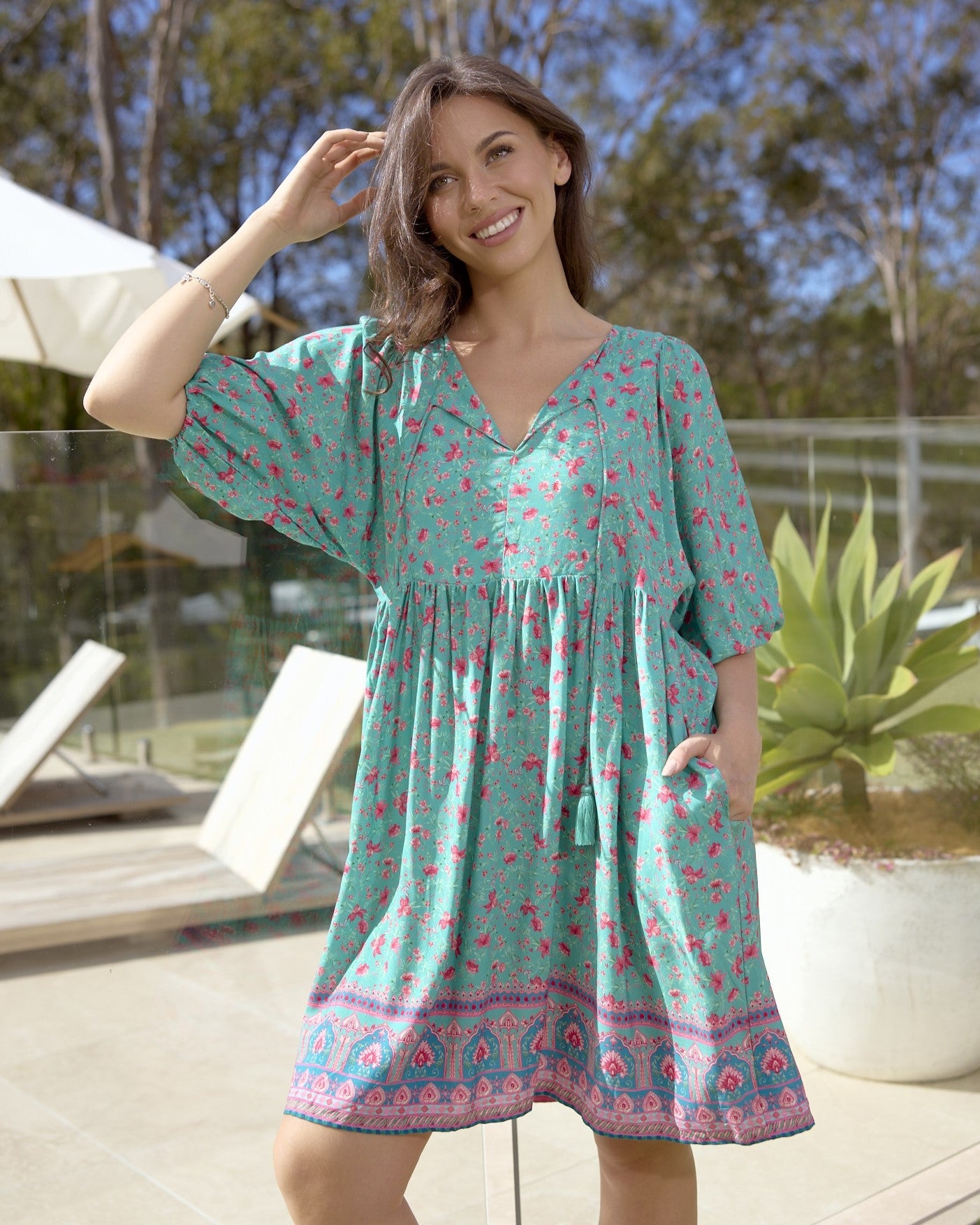 TANYA MINI DRESS OPAL DREAM