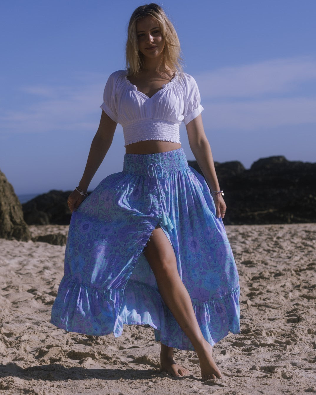 NAOMI MAXI SKIRT OASIS BLOOM