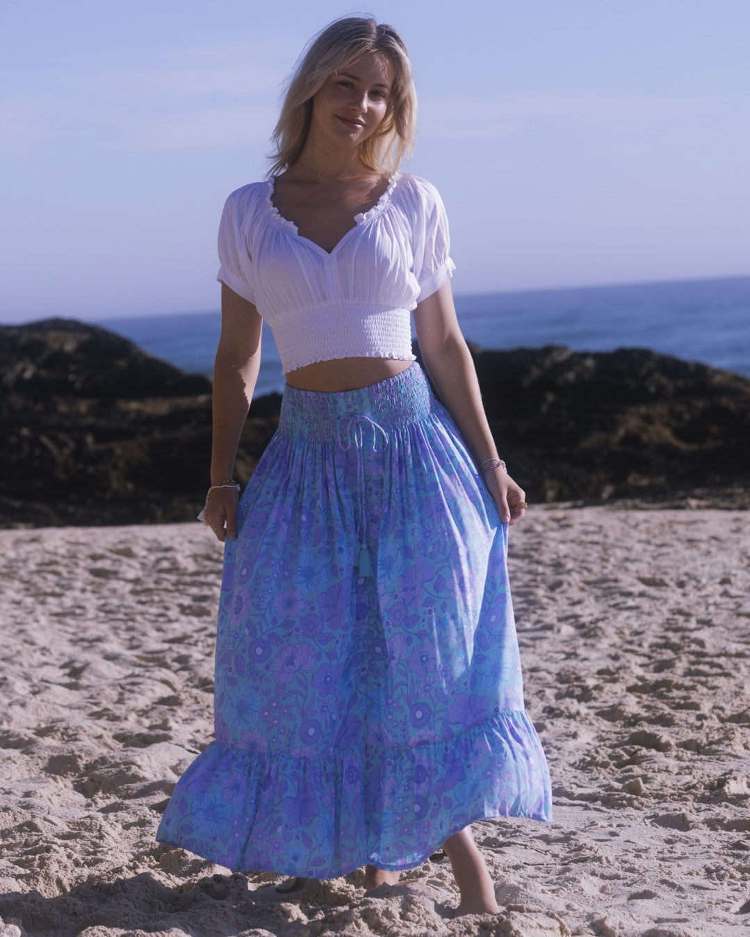 NAOMI MAXI SKIRT OASIS BLOOM