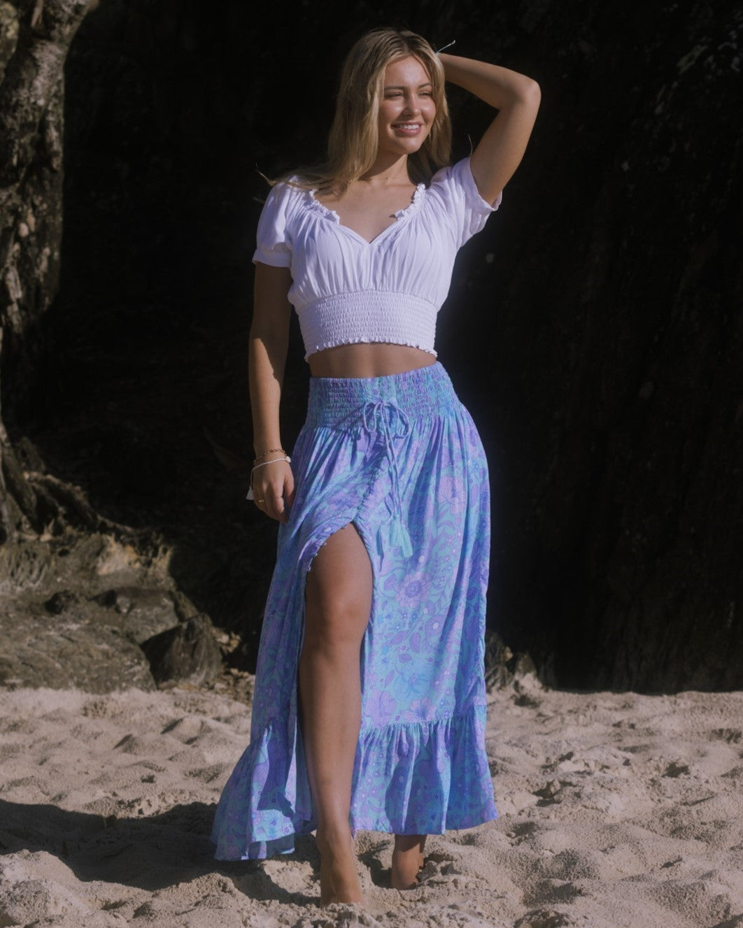NAOMI MAXI SKIRT OASIS BLOOM