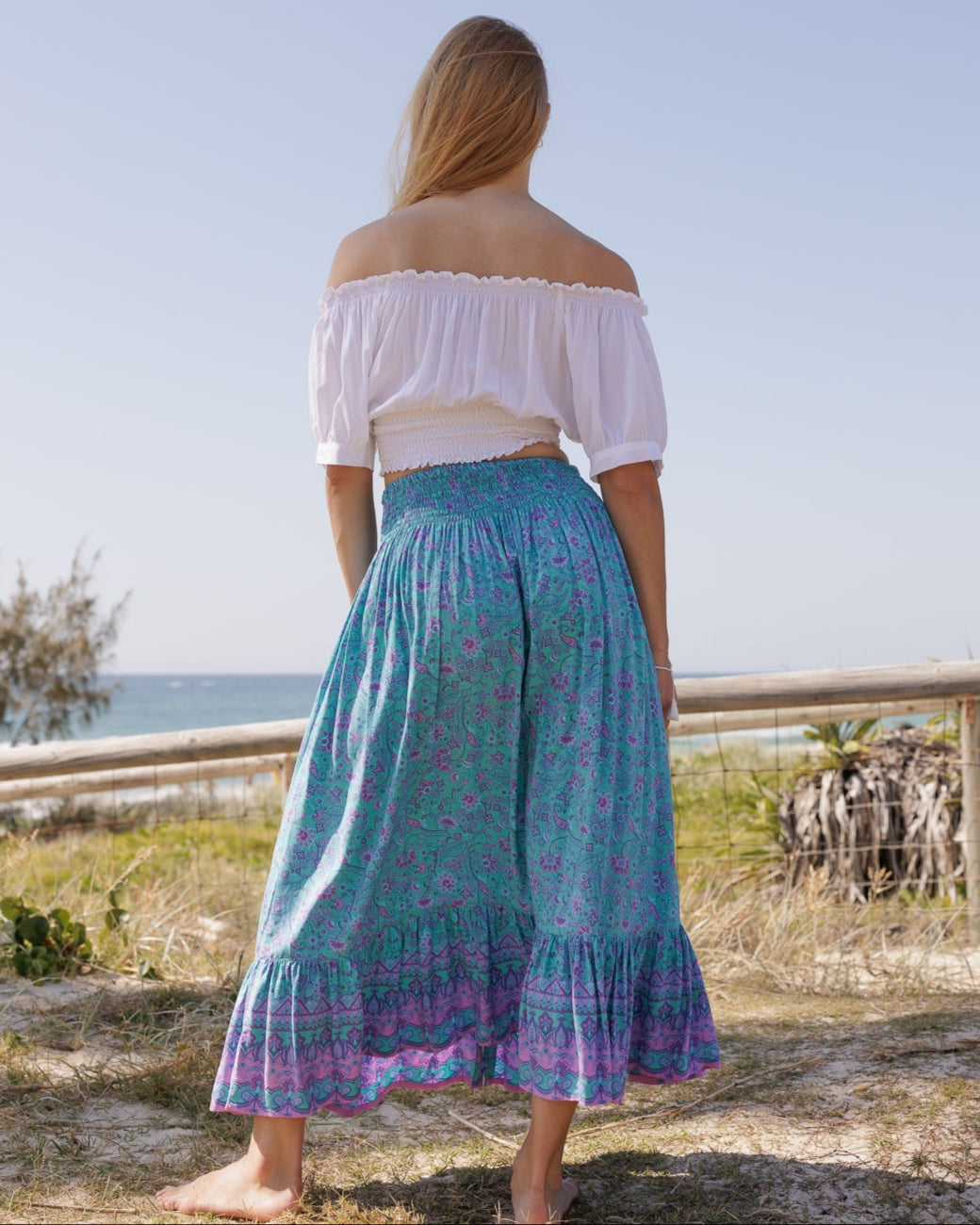 NAOMI MAXI SKIRT TRANQUILITY