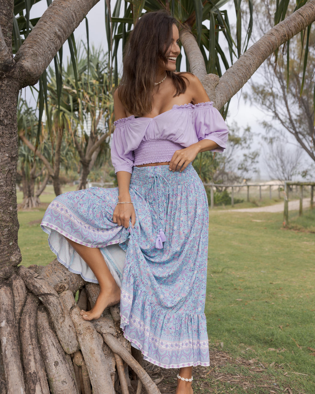 NAOMI MAXI SKIRT SERENITY