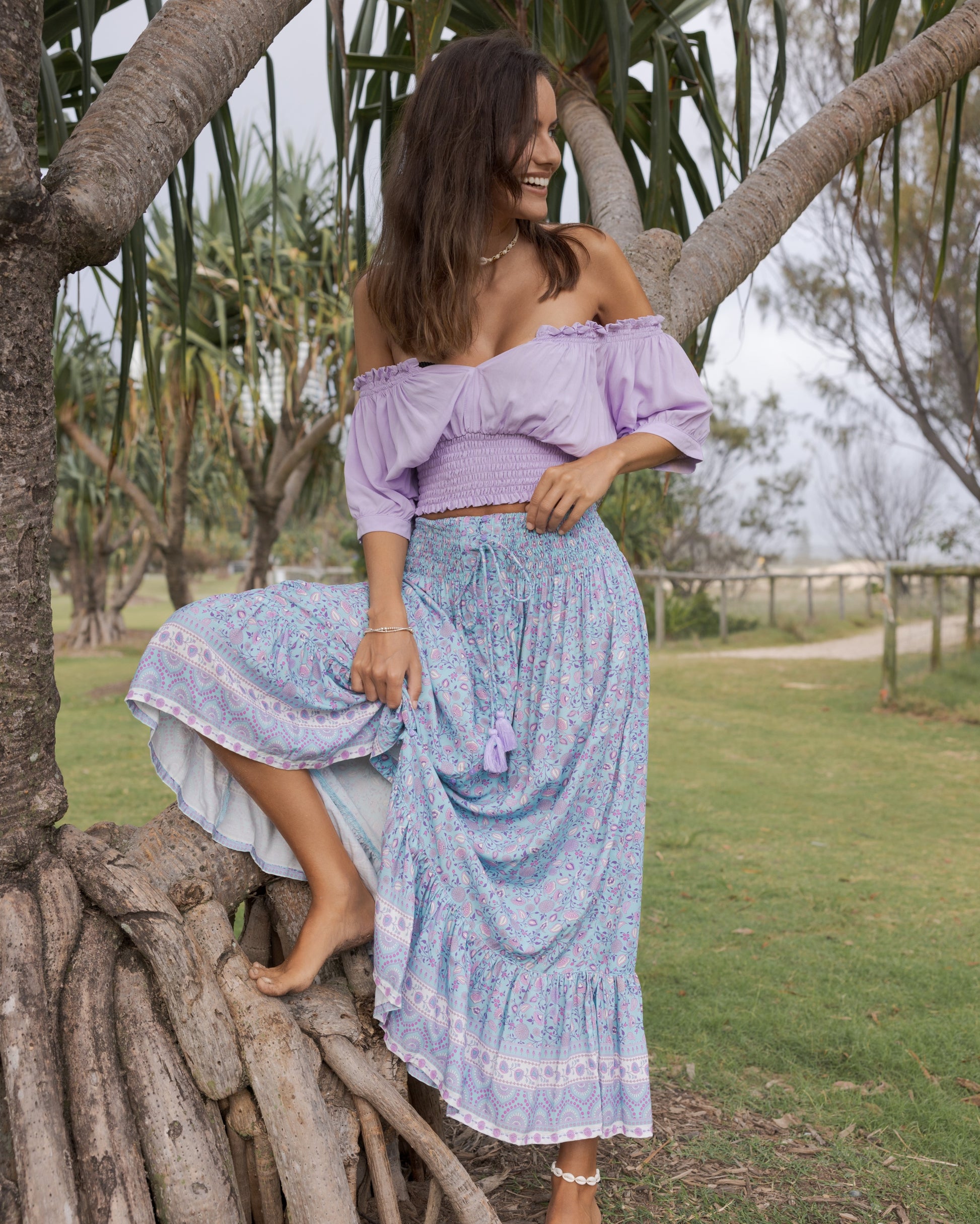 NAOMI MAXI SKIRT SERENITY