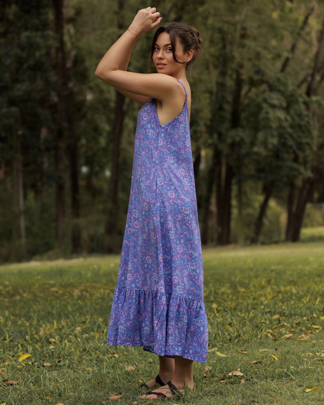 COCO MAXI DRESS SUGAR PLUM