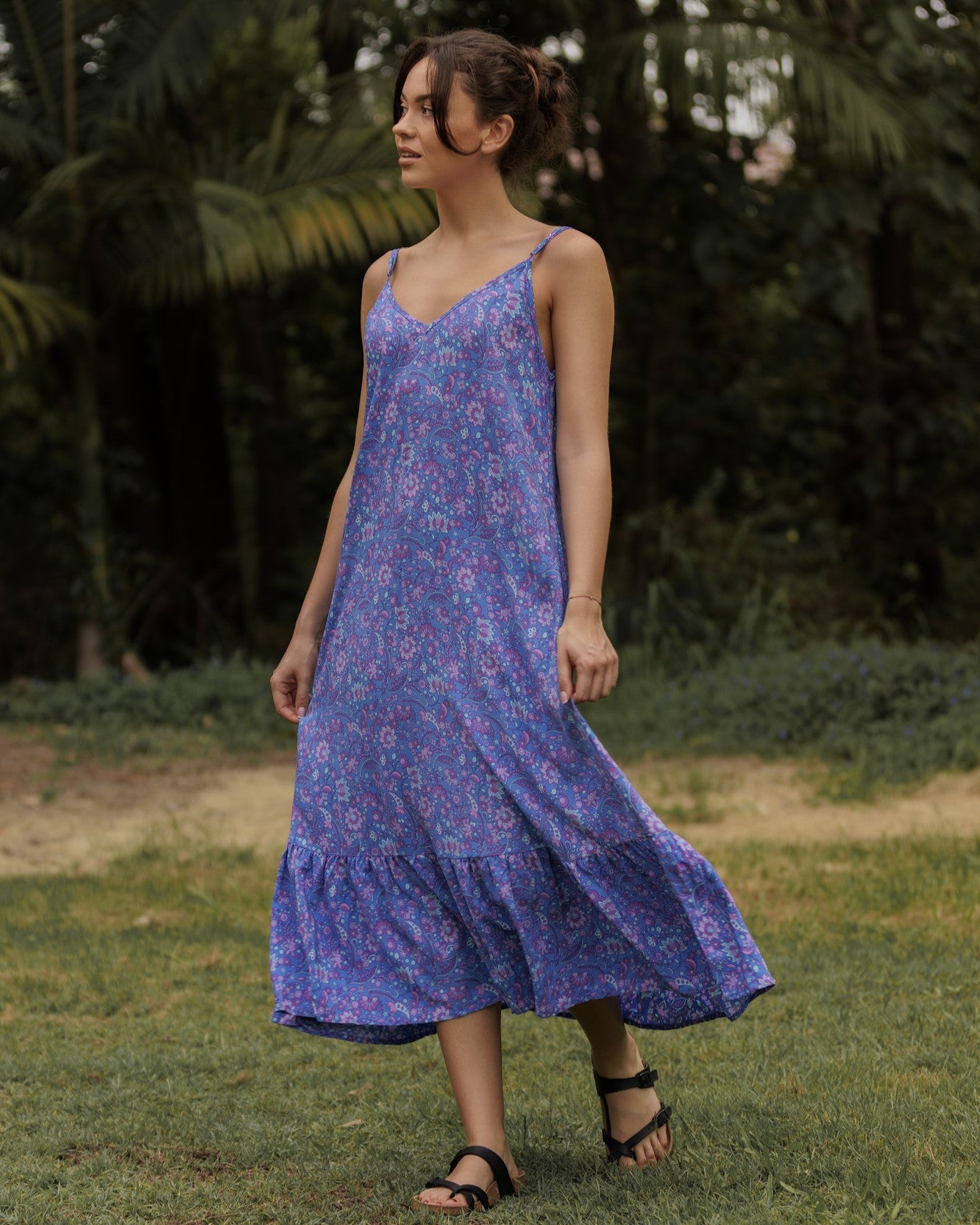 COCO MAXI DRESS SUGAR PLUM