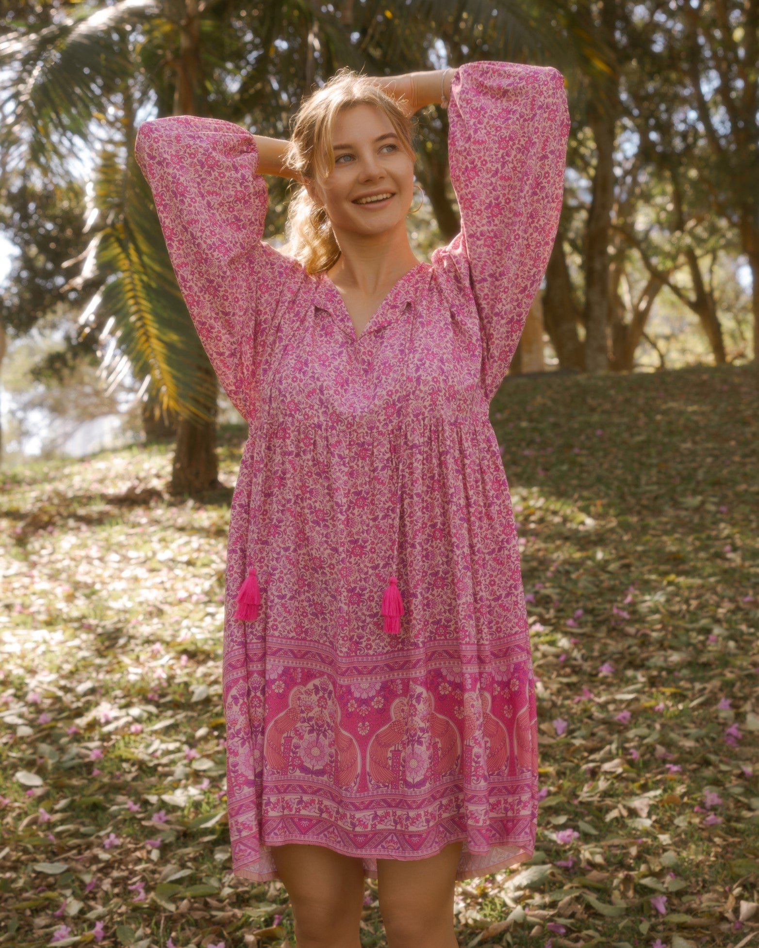 LILLY MINI DRESS SWEET PEA