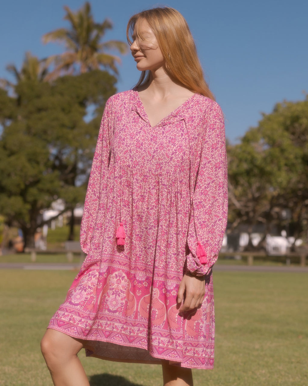 LILLY MINI DRESS SWEET PEA