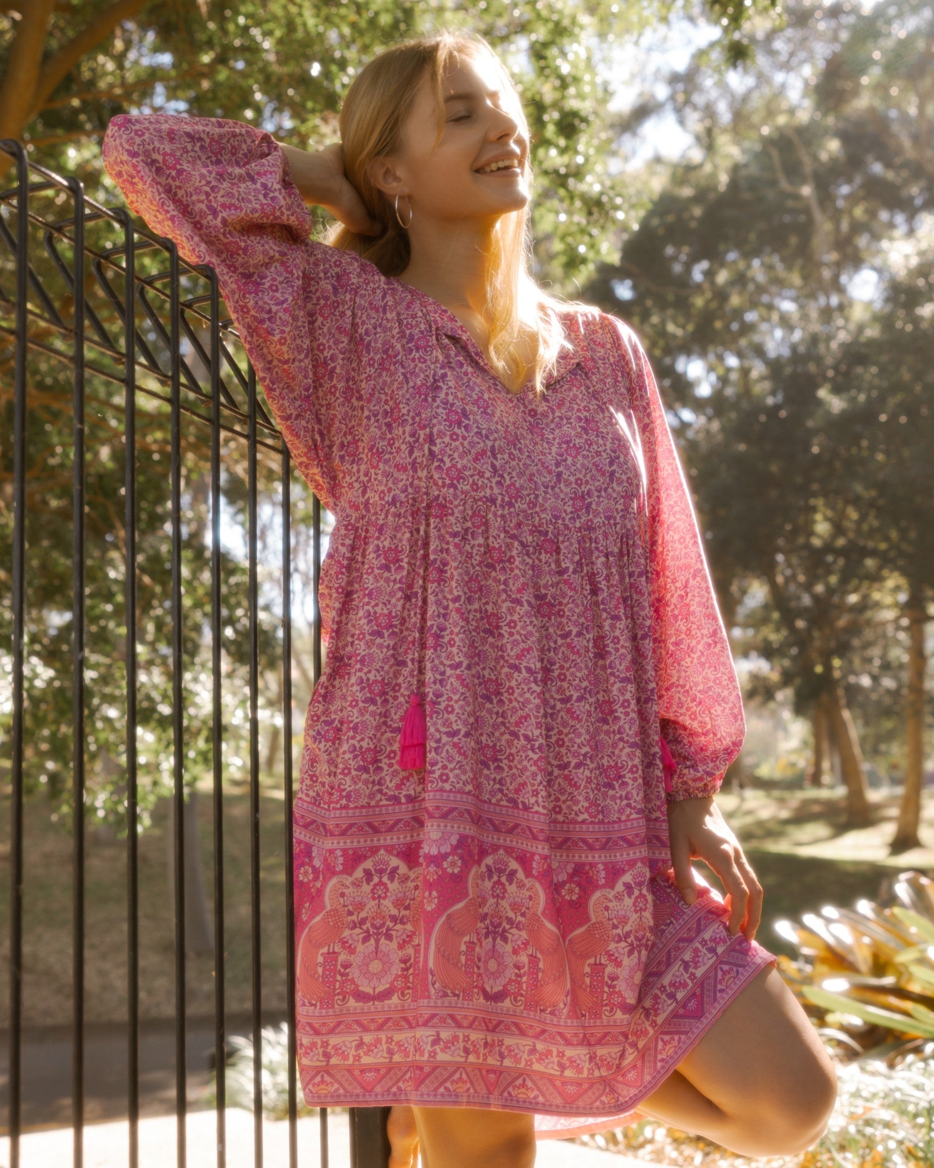 LILLY MINI DRESS SWEET PEA