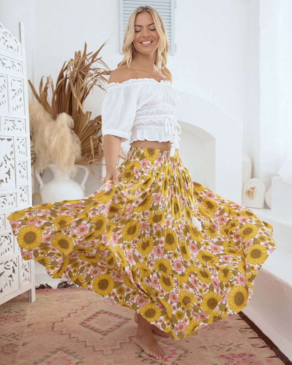 OAKLEY MAXI SKIRT SOLI