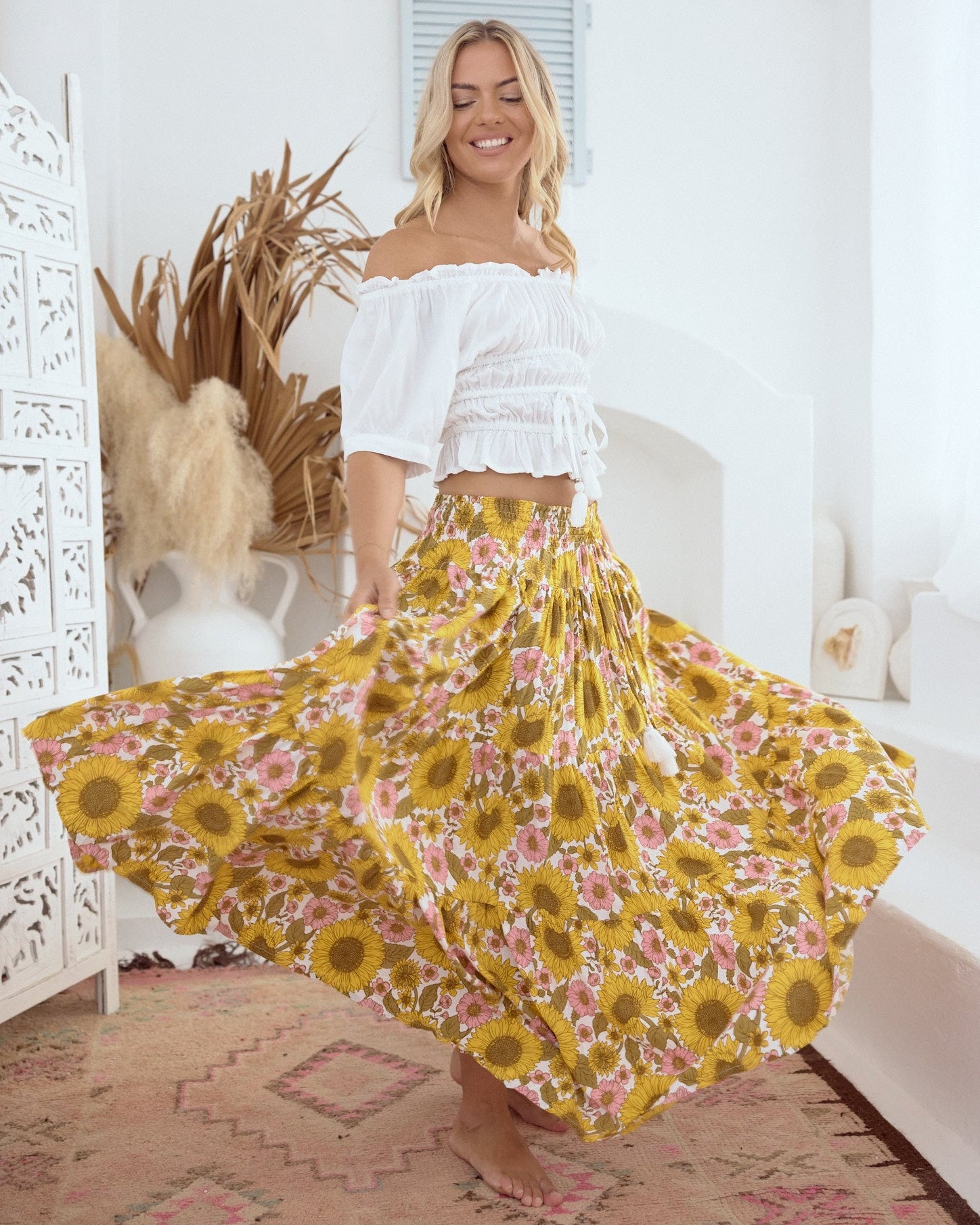 OAKLEY MAXI SKIRT SOLI