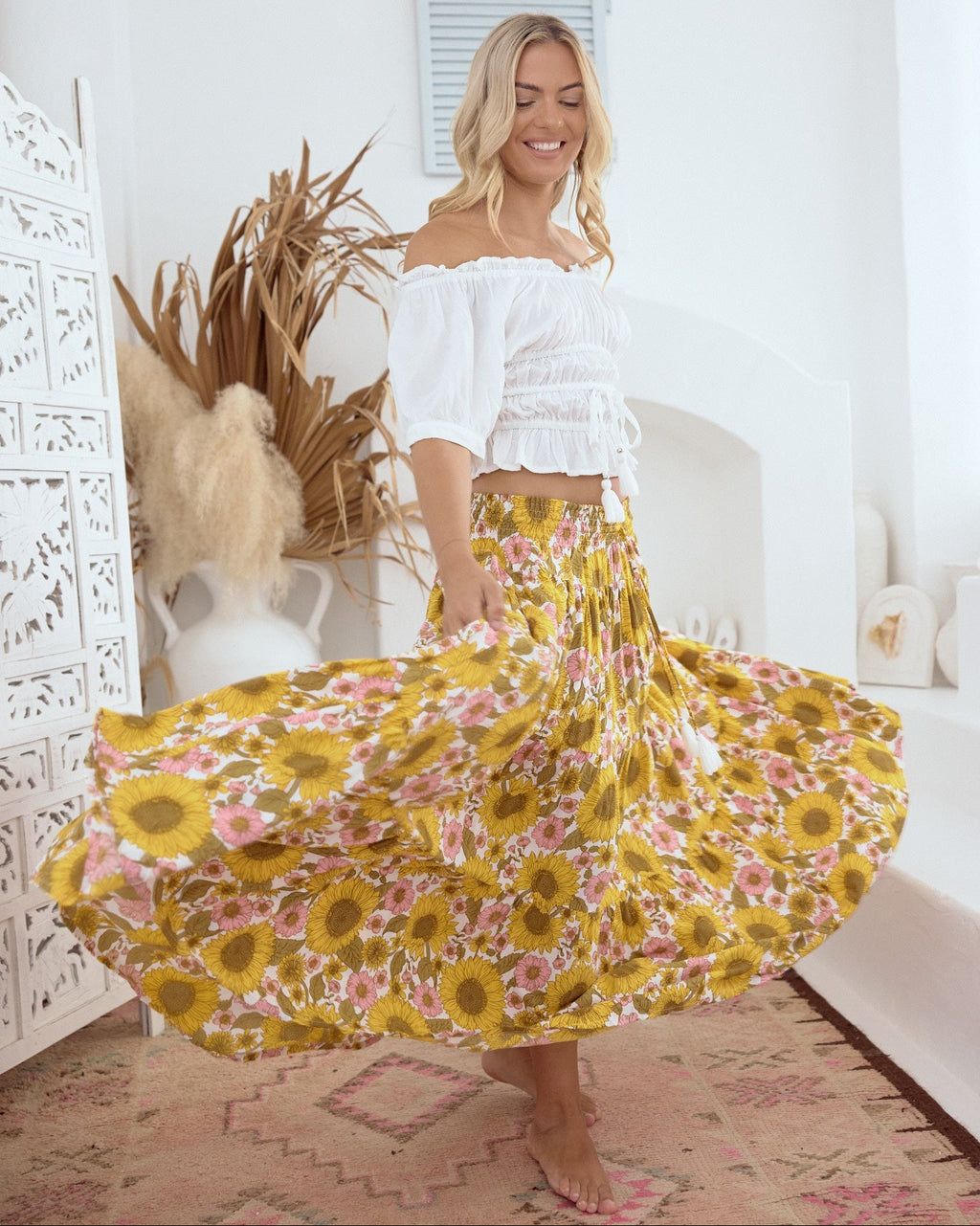 OAKLEY MAXI SKIRT SOLI