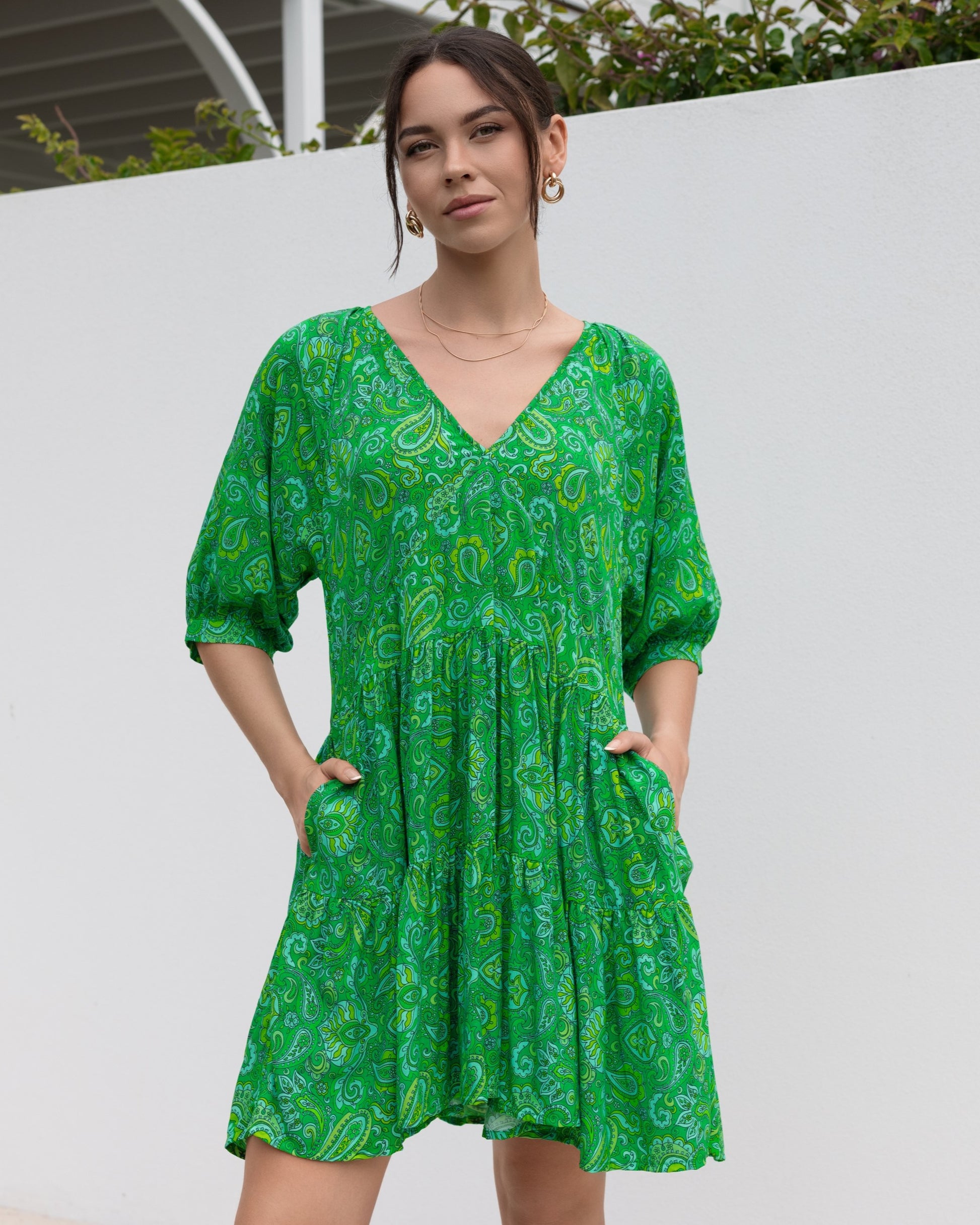 JANE MINI DRESS NORTHERN LIGHTS