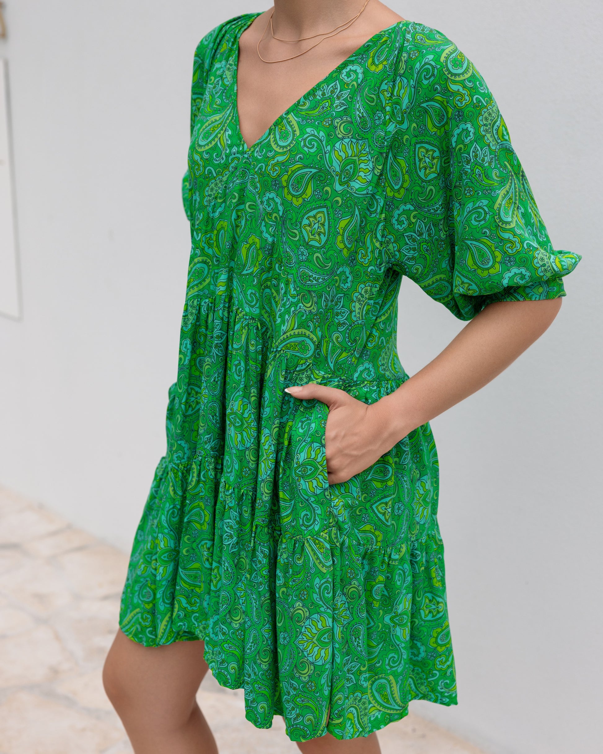 JANE MINI DRESS NORTHERN LIGHTS