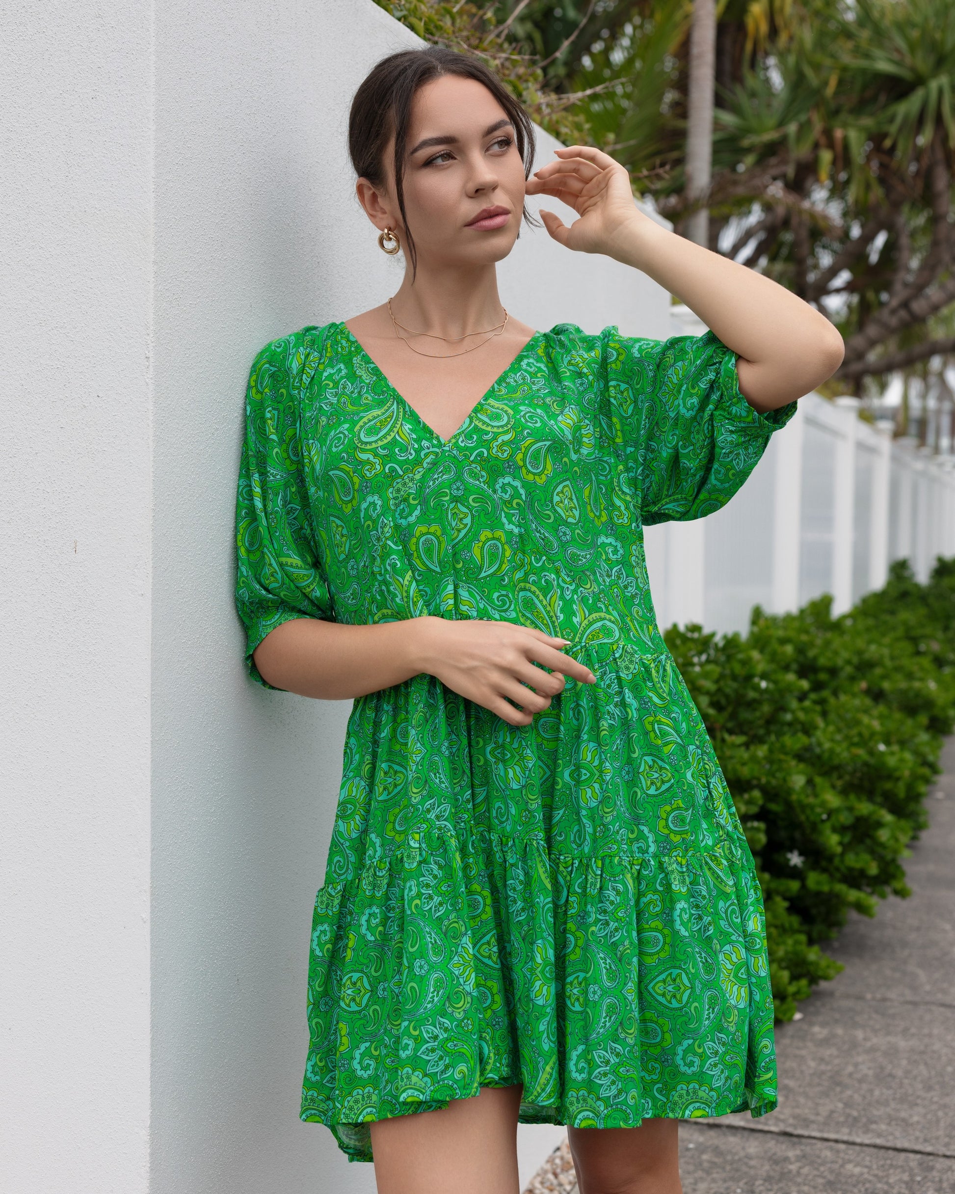 JANE MINI DRESS NORTHERN LIGHTS