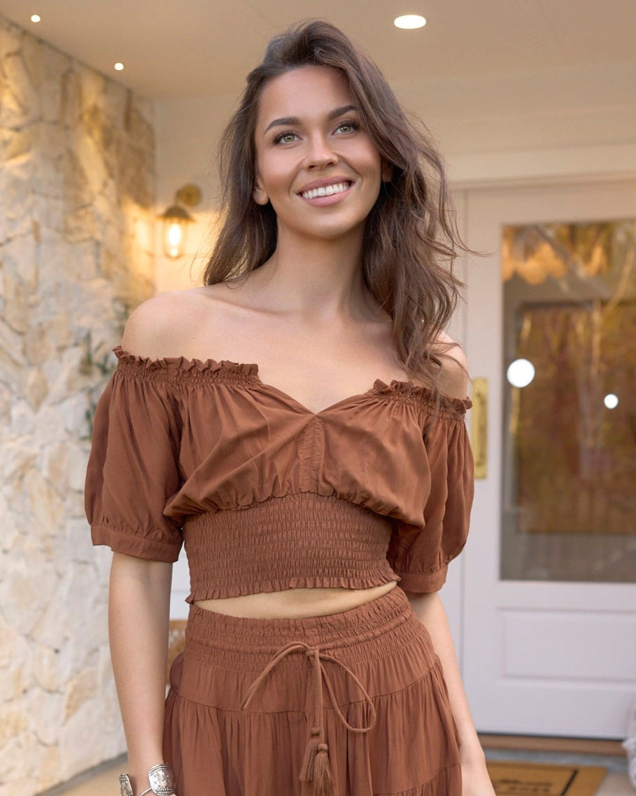 AVA TOP CHOCOLATE