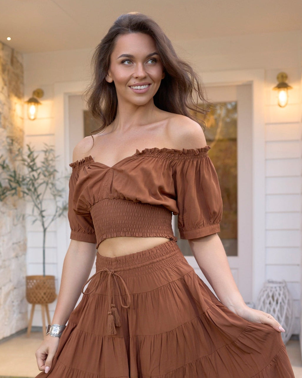 AVA TOP CHOCOLATE