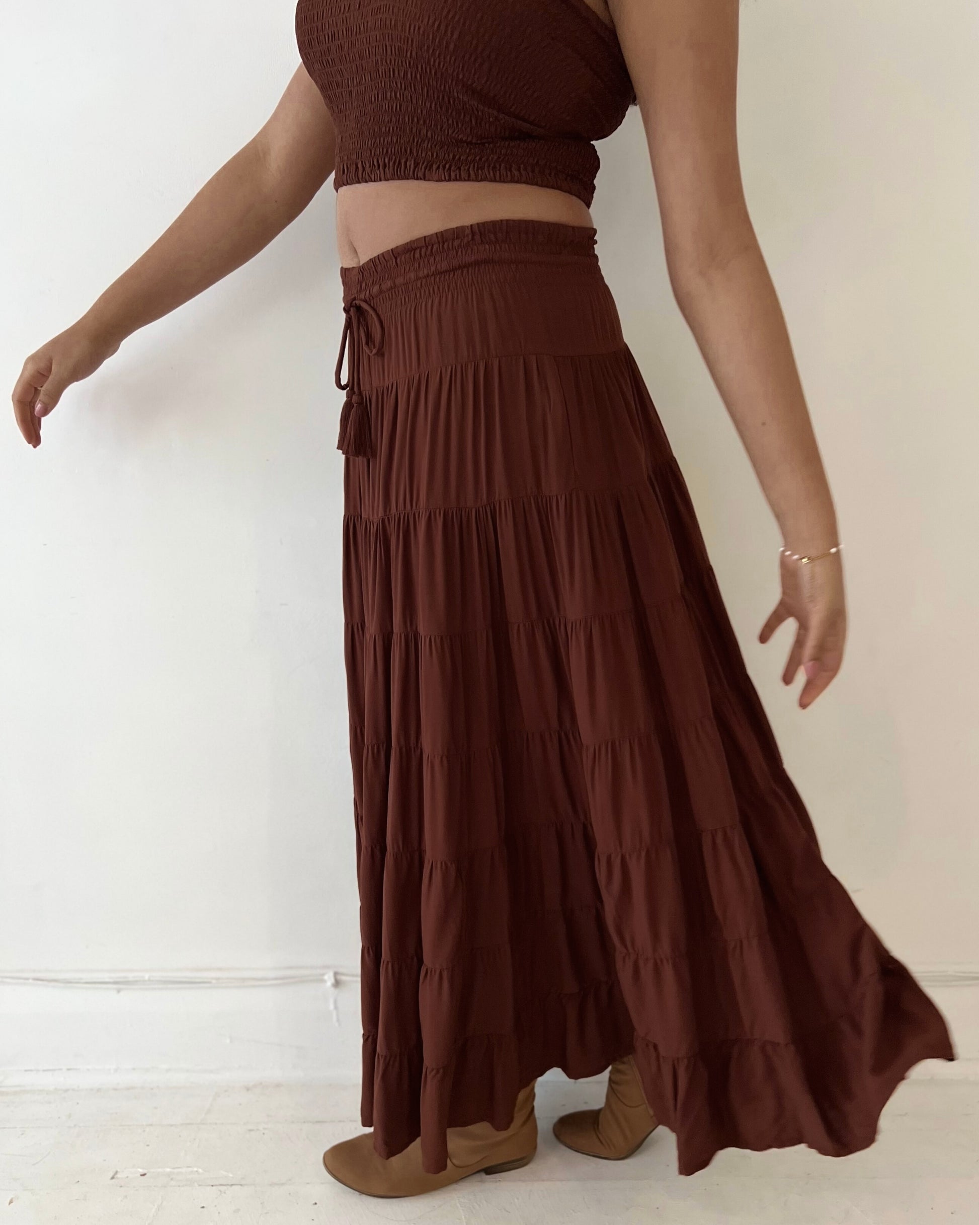 PENNY MAXI SKIRT COCO