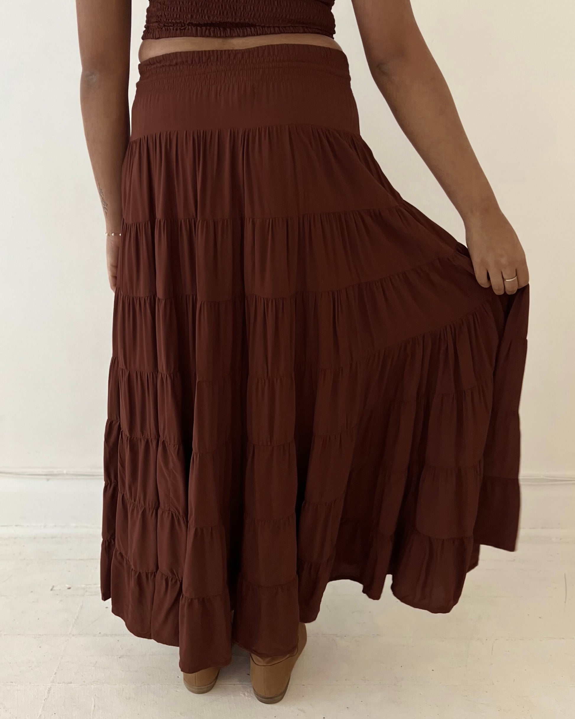 PENNY MAXI SKIRT COCO