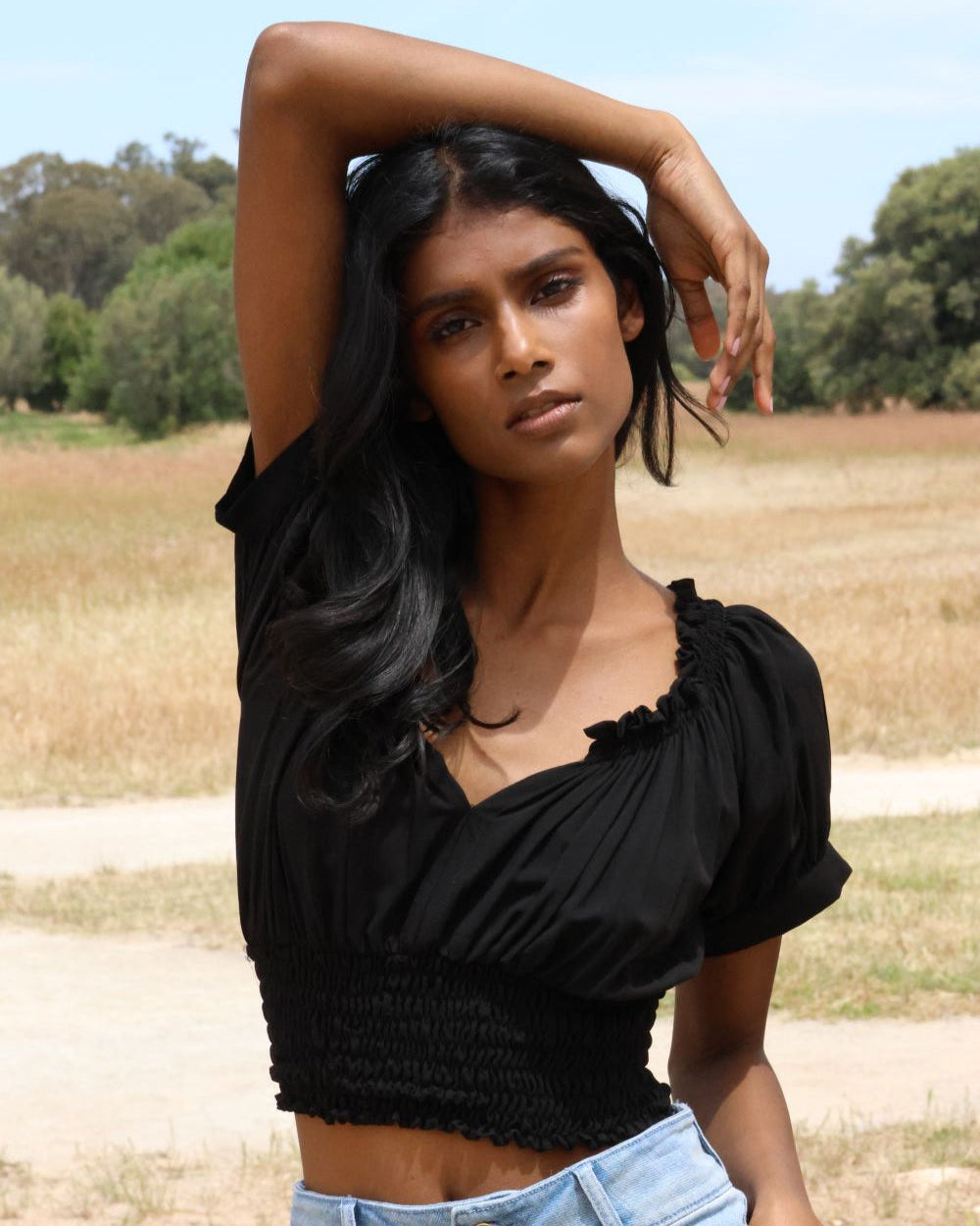 AVA TOP BLACK
