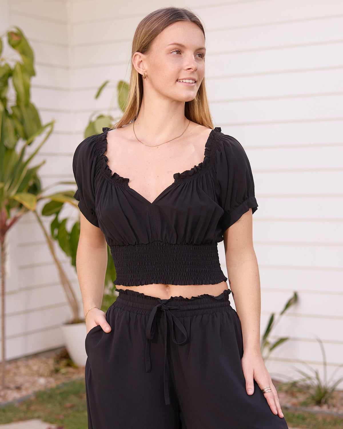 AVA TOP BLACK