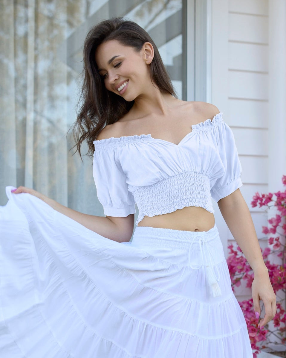 AVA TOP WHITE