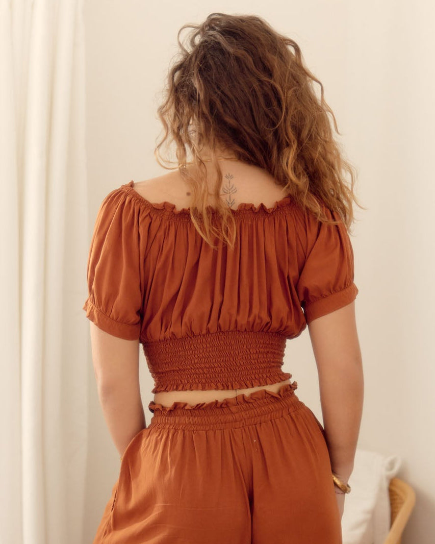 AVA TOP GINGERBREAD