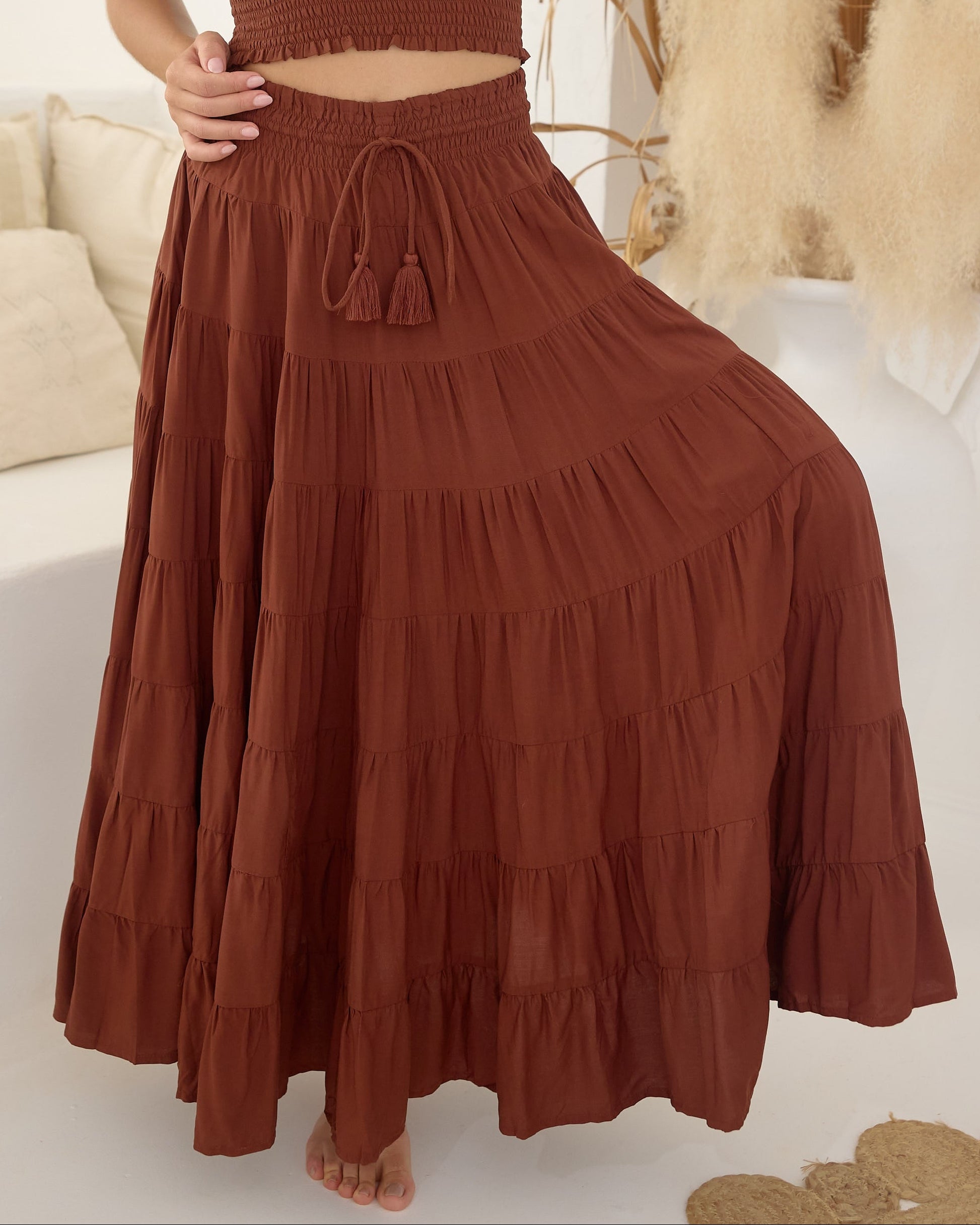 PENNY MAXI SKIRT COCO