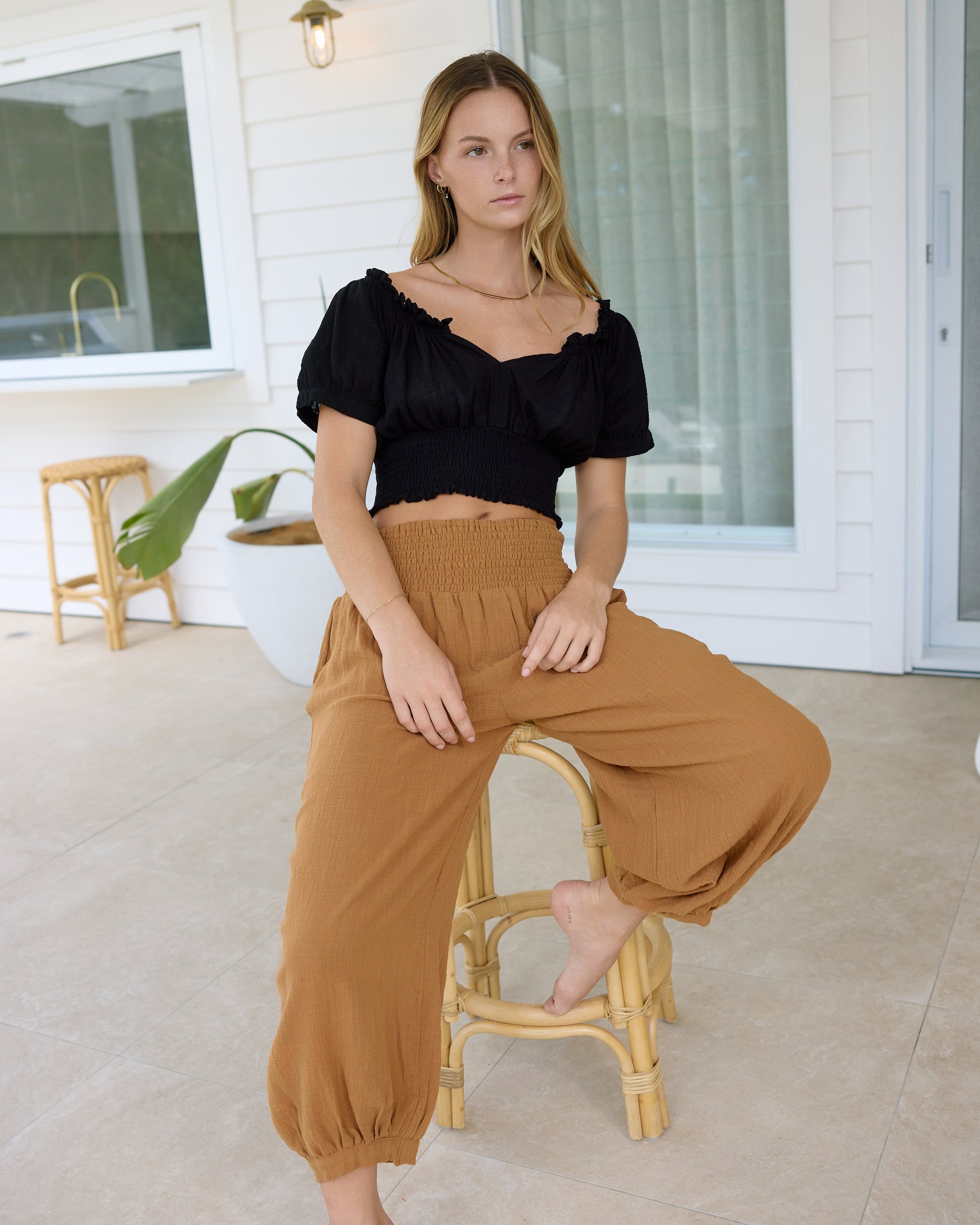 ZARA PANT MUSTARD