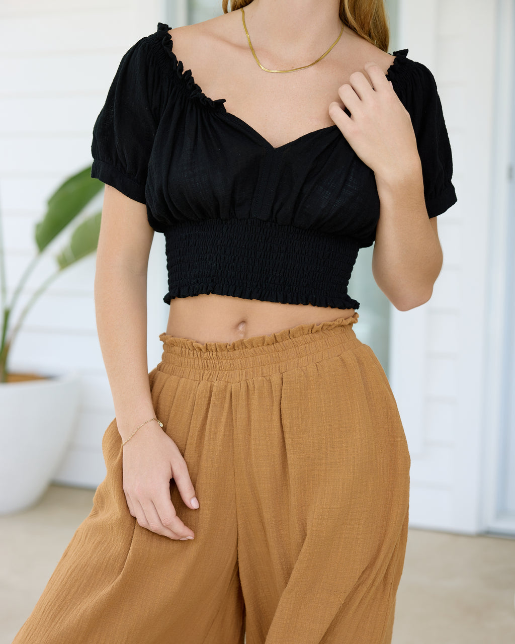 SUKI PANT MUSTARD