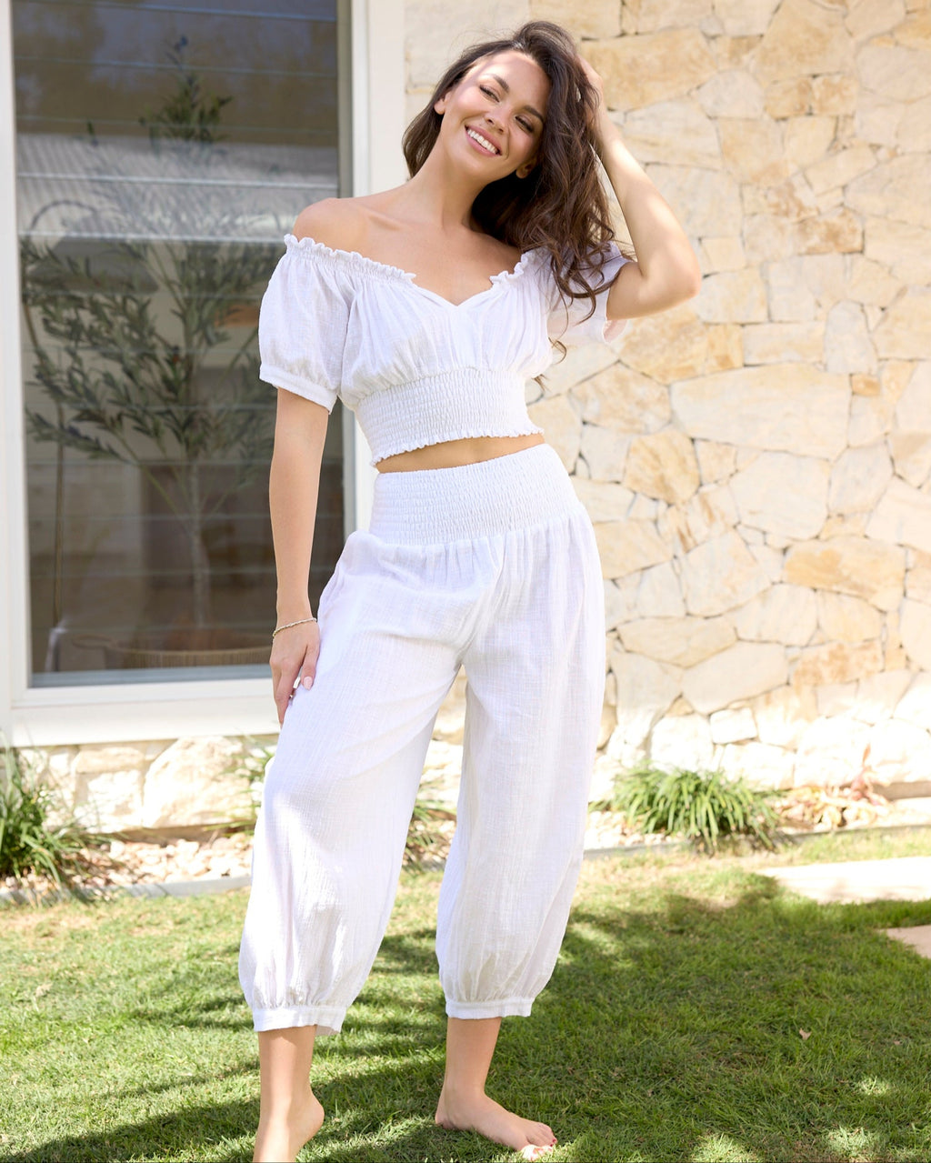 ZARA PANT WHITE