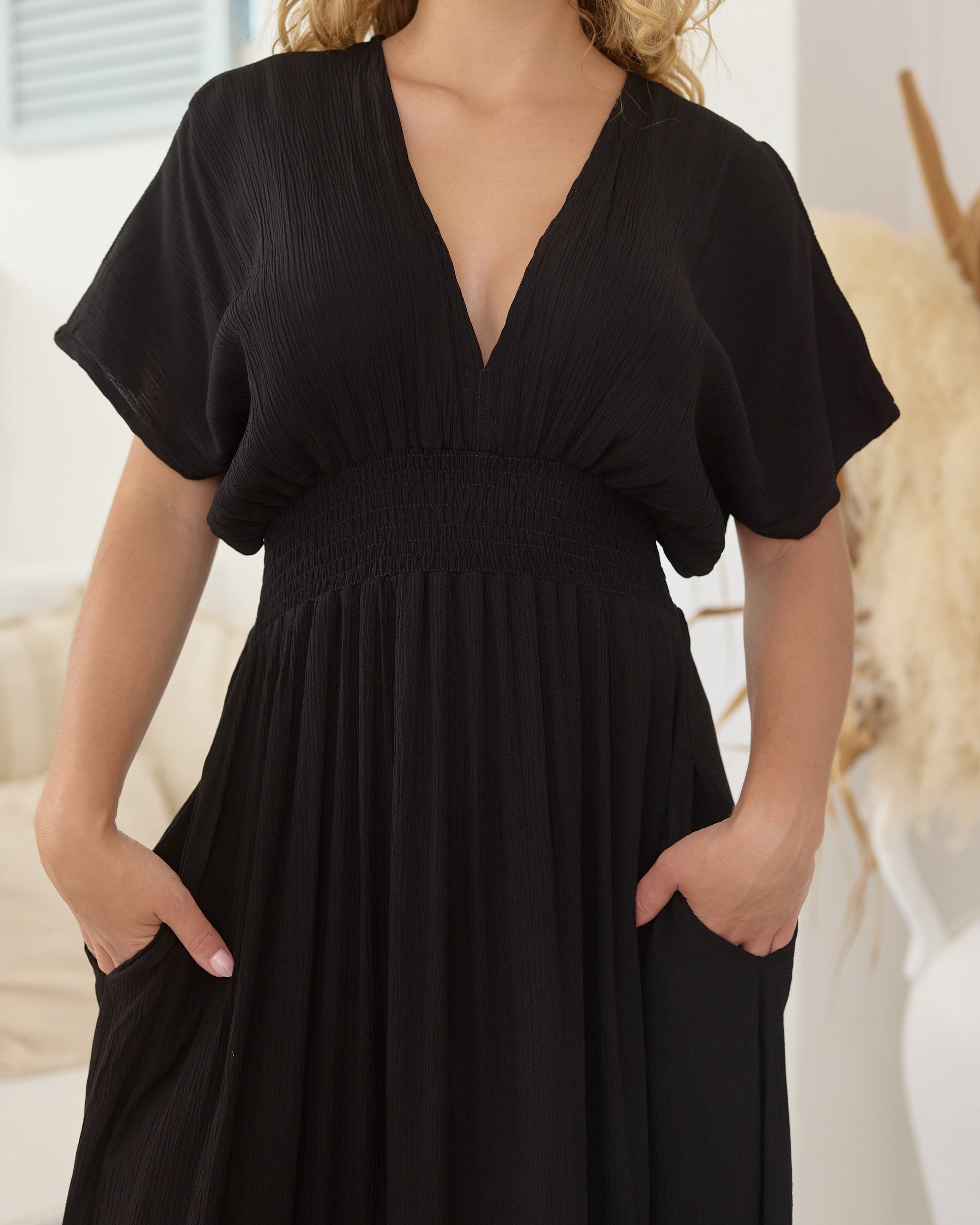 ELISA MAXI DRESS BLACK