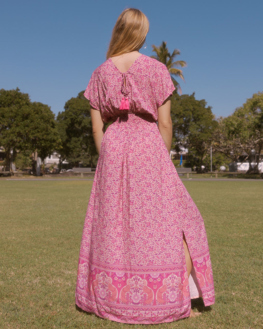 ZEN MAXI DRESS SWEET PEA