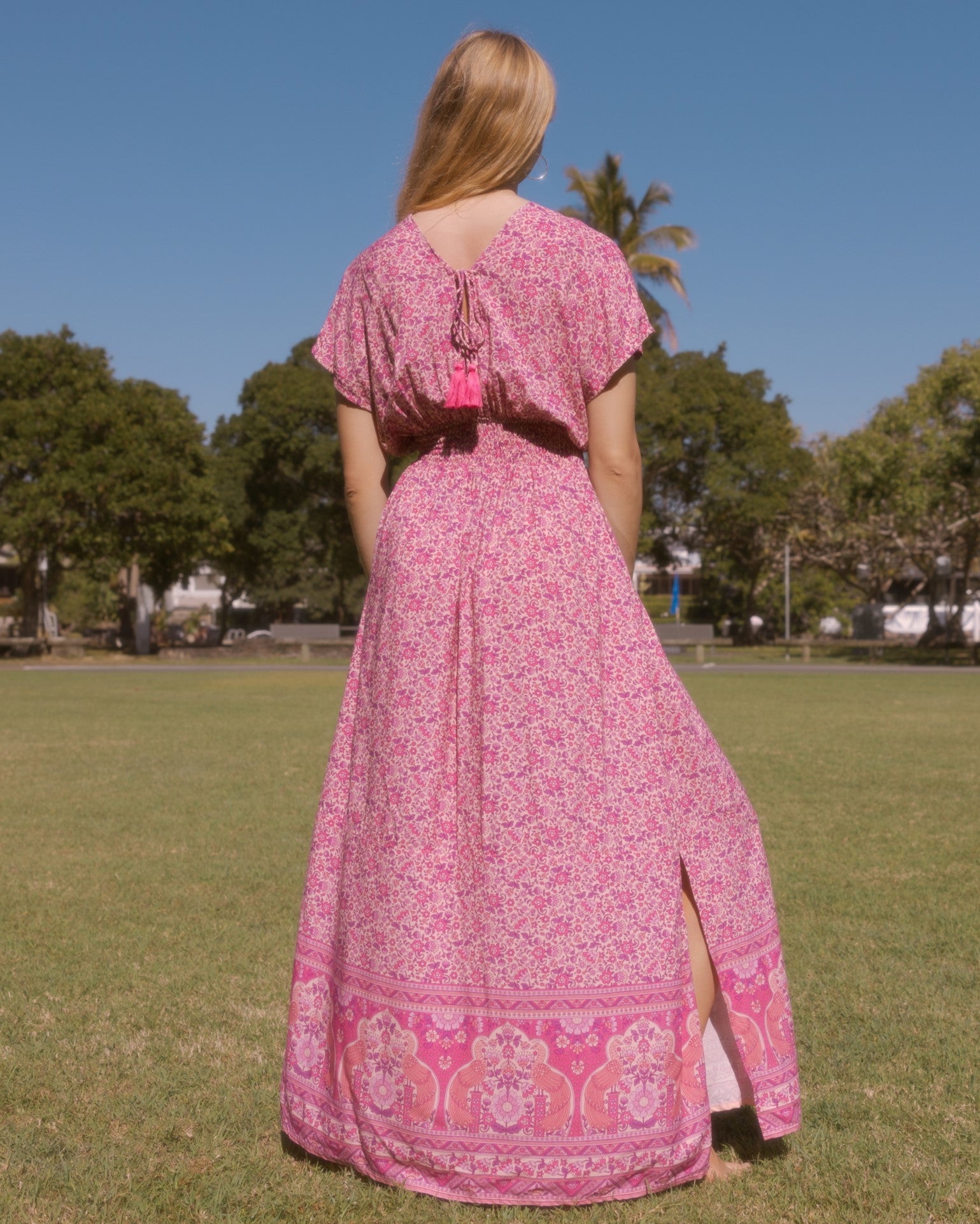 ZEN MAXI DRESS SWEET PEA