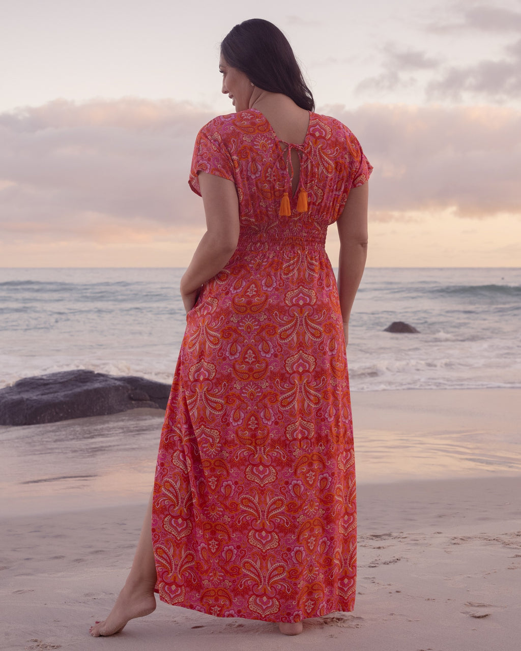 ZEN MAXI DRESS RISING SUN