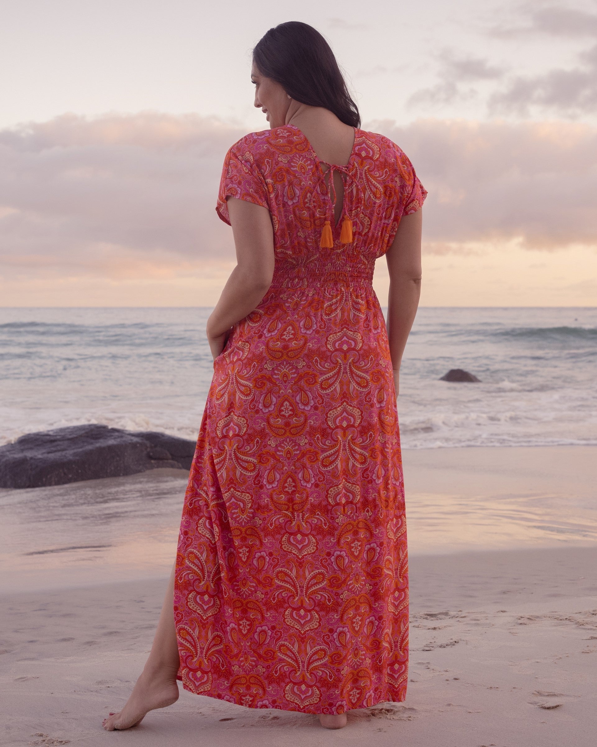 ZEN MAXI DRESS RISING SUN