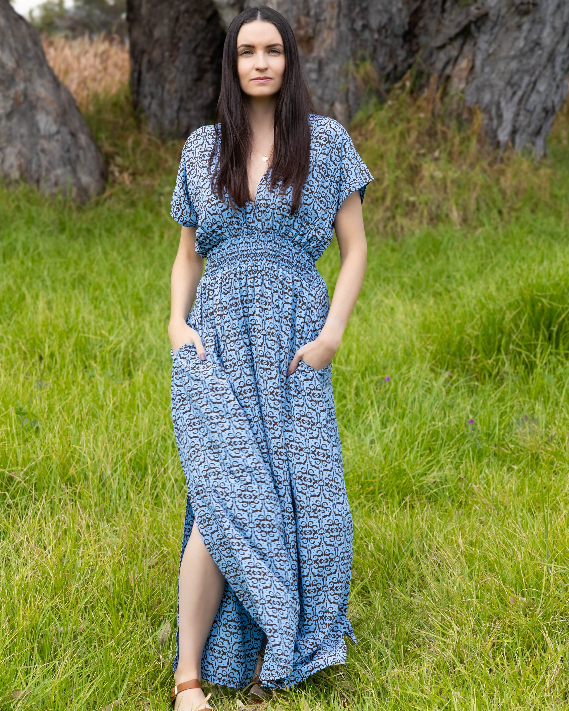 ZEN MAXI DRESS SIROCCO
