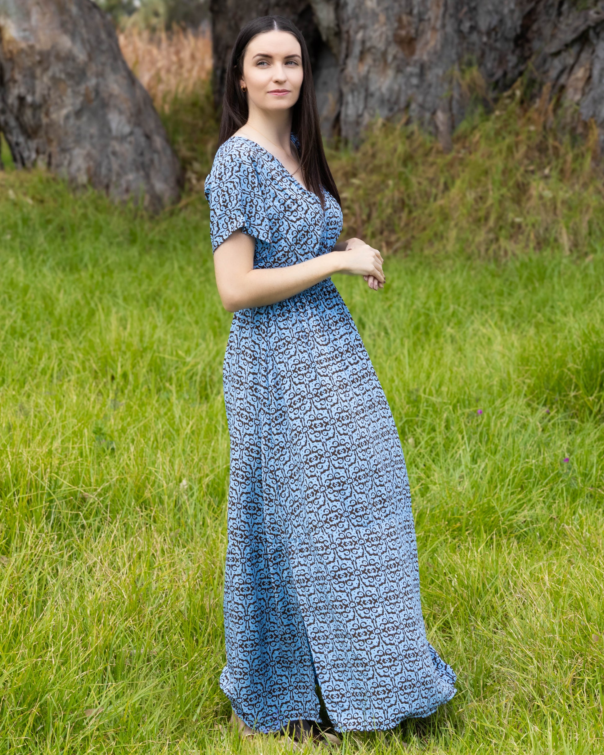 ZEN MAXI DRESS SIROCCO