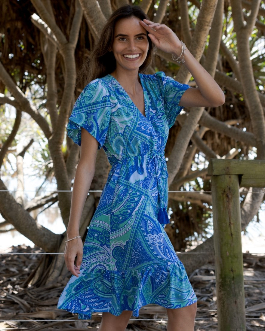 FRIEDA MINI DRESS CASCADE