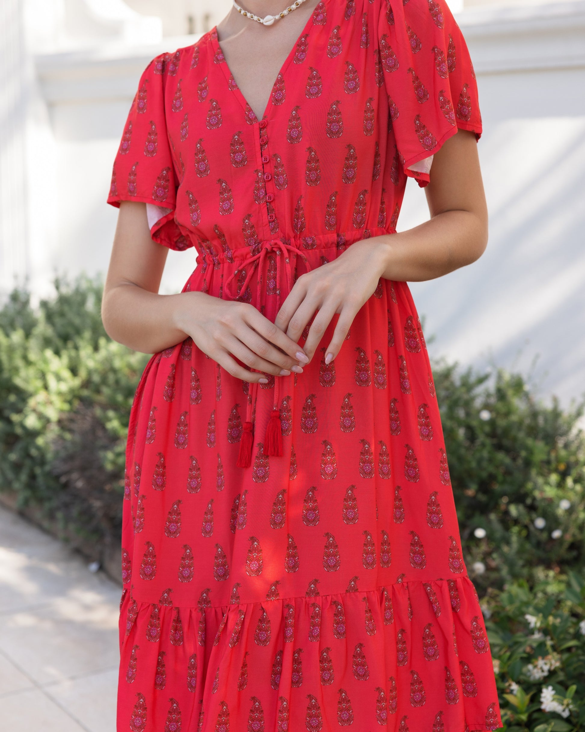 FRIEDA MINI DRESS WATERMELON SUGAR